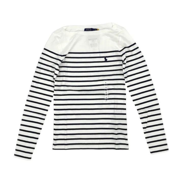Polo Ralph Lauren Polo Ralph Lauren Striped Long-Sleeve T-Shirt Size US XXL / EU 58 / 5 - 1 Thumbnail
