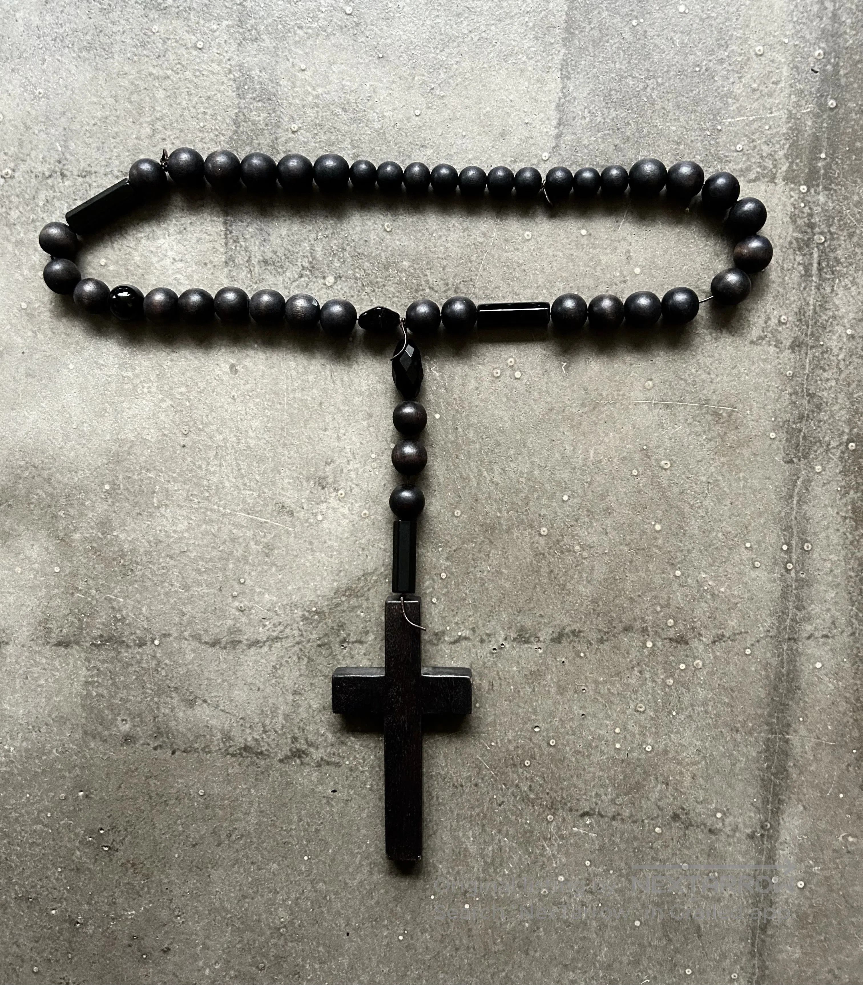 DEN IM by SIKI IM Number (N)ine 08ss Crystal Cross Necklace. Size ONE SIZE - 3 Thumbnail