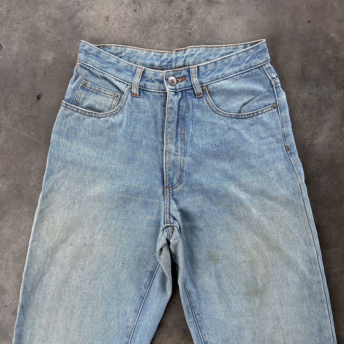 Japanese Brand W28 🔥 Vintage Japanese Faded Rusty Denim Jean Pant Size US 28 / EU 44 - 3 Thumbnail