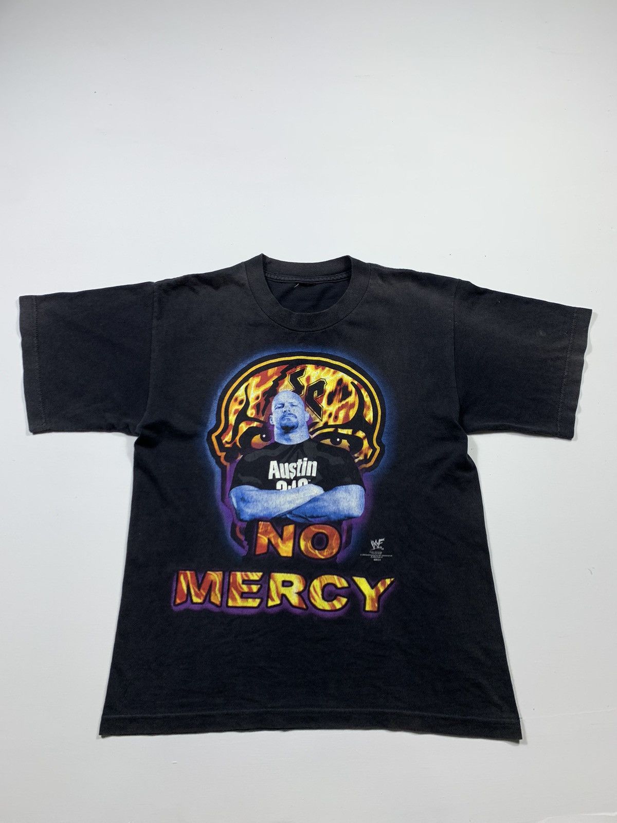 Vintage Crazy Vintage Faded 1999 Wwe Austin No Mercy Size US M / EU 48-50 / 2 - 1 Thumbnail