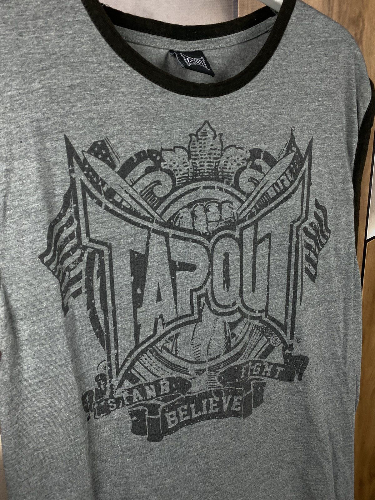 Tapout 🦅Vintage T-Shirt Tapout Big Logo Tee🦅 Size US XXL / EU 58 / 5 - 2 Thumbnail