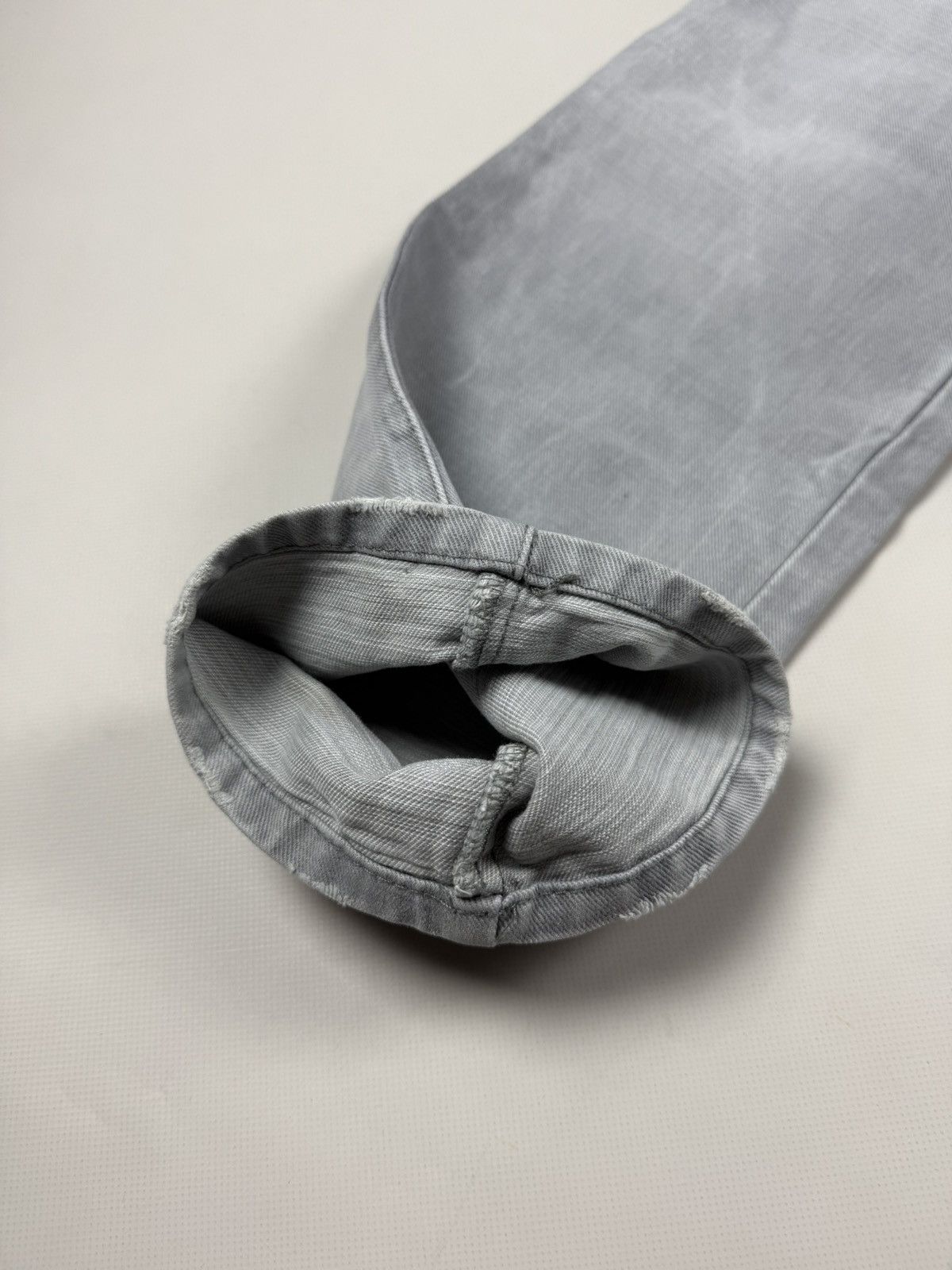 Neil Barrett Neil Barrett Men’s Back Buckle Distressed Denim Jeans Size US 34 / EU 50 - 10 Thumbnail