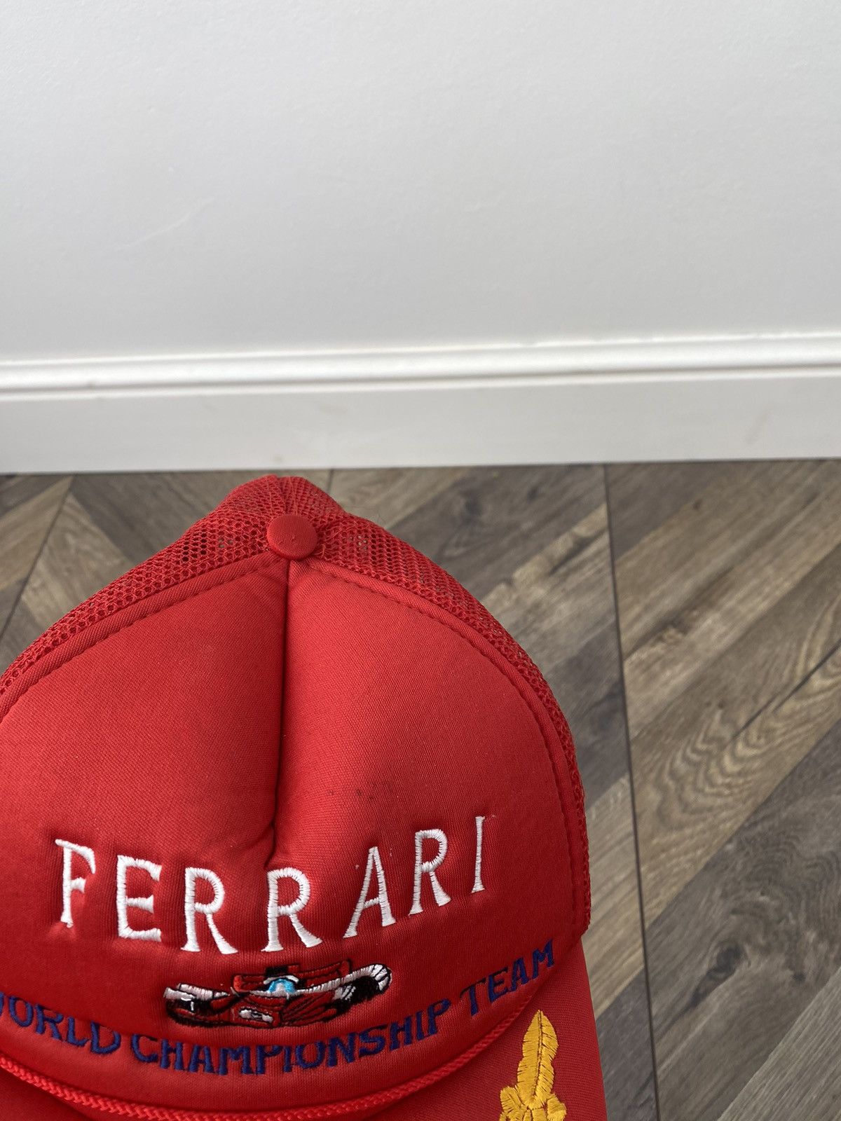 Ferrari × Vintage Vintage Ferrari World Championship Team 90s cap Size ONE SIZE - 8 Thumbnail