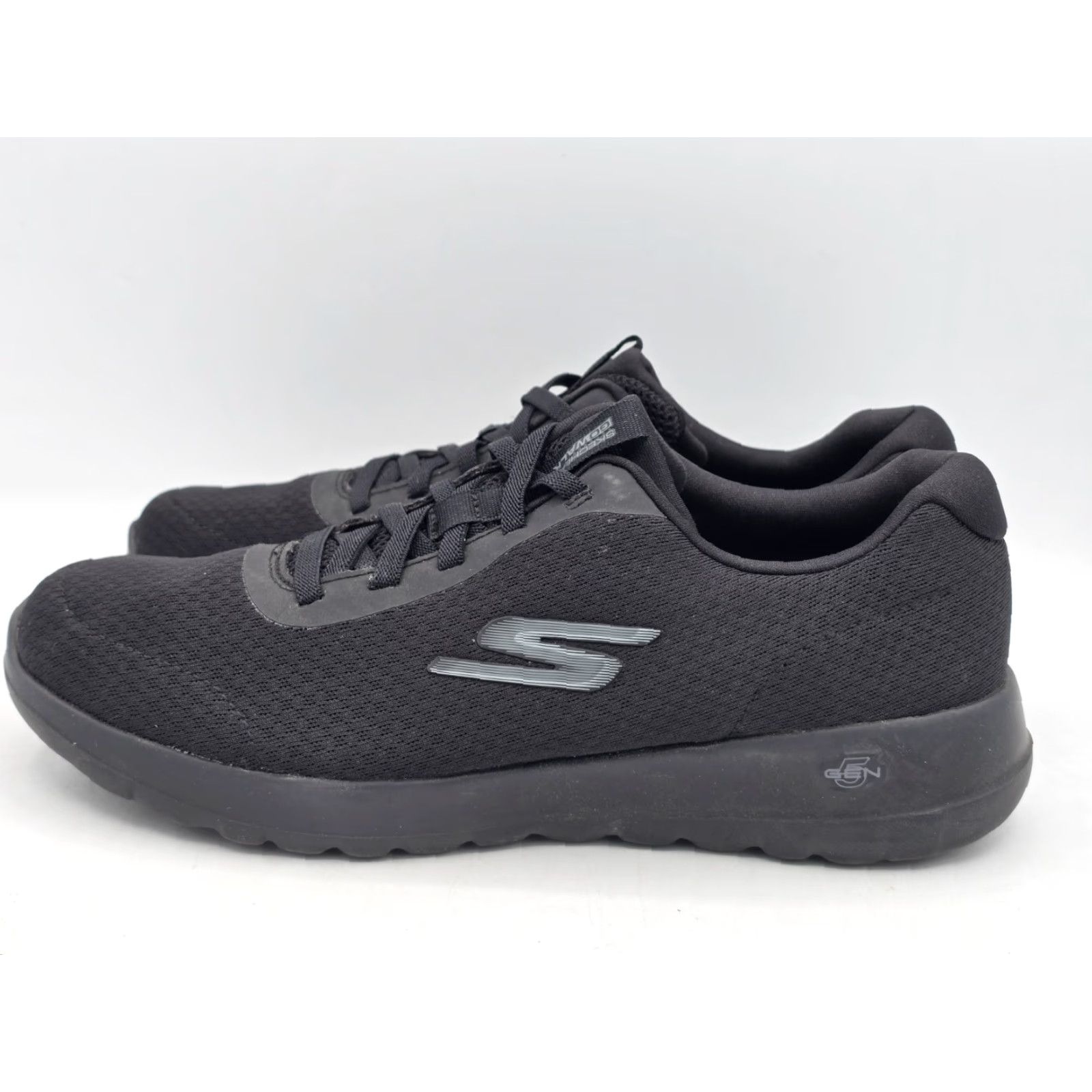 SKECHERS Skechers Go Walk Joy Womens Sz 8 Goga Mat Gen 5 - Black Sneakers 124094 BBK Skechers GOwalk Joy Women 8 Black Sneakers Size US 8 / IT 38 - 4 Thumbnail