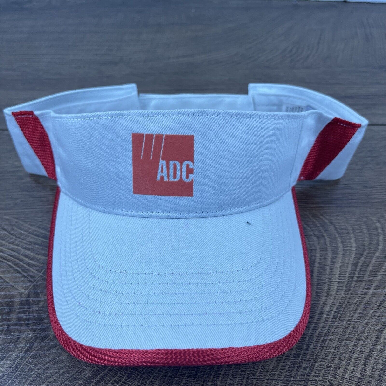 Other ADC W Visor Hat White ADC Cap Hat Adjustable Hat White Adult Size ONE SIZE - 1 Thumbnail