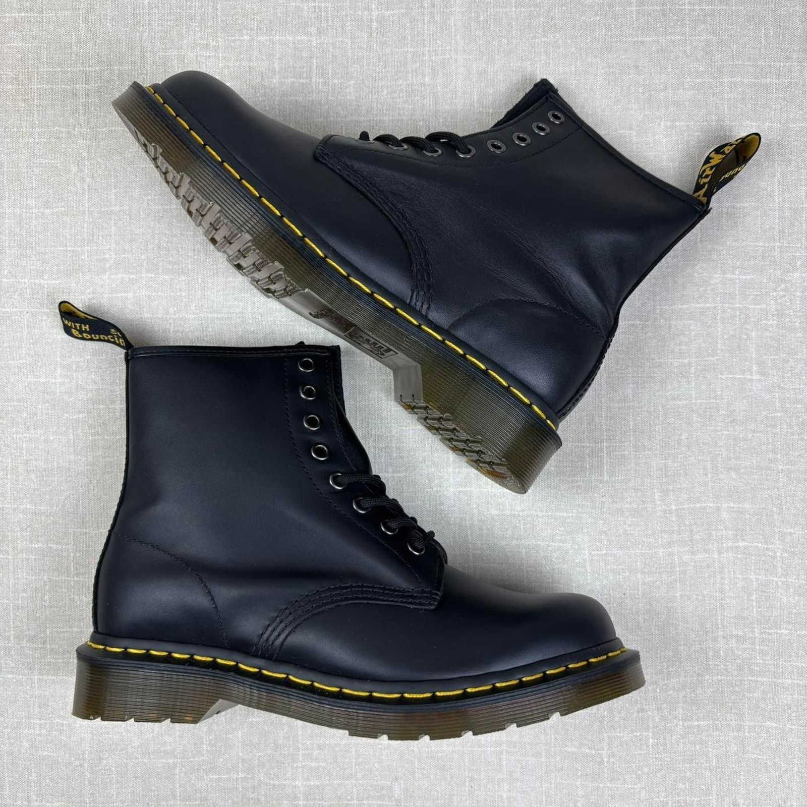 Dr. Martens 🐜 Dr. Martens 1460 Black Nappa 8W Size US 8 / IT 38 - 2 Thumbnail