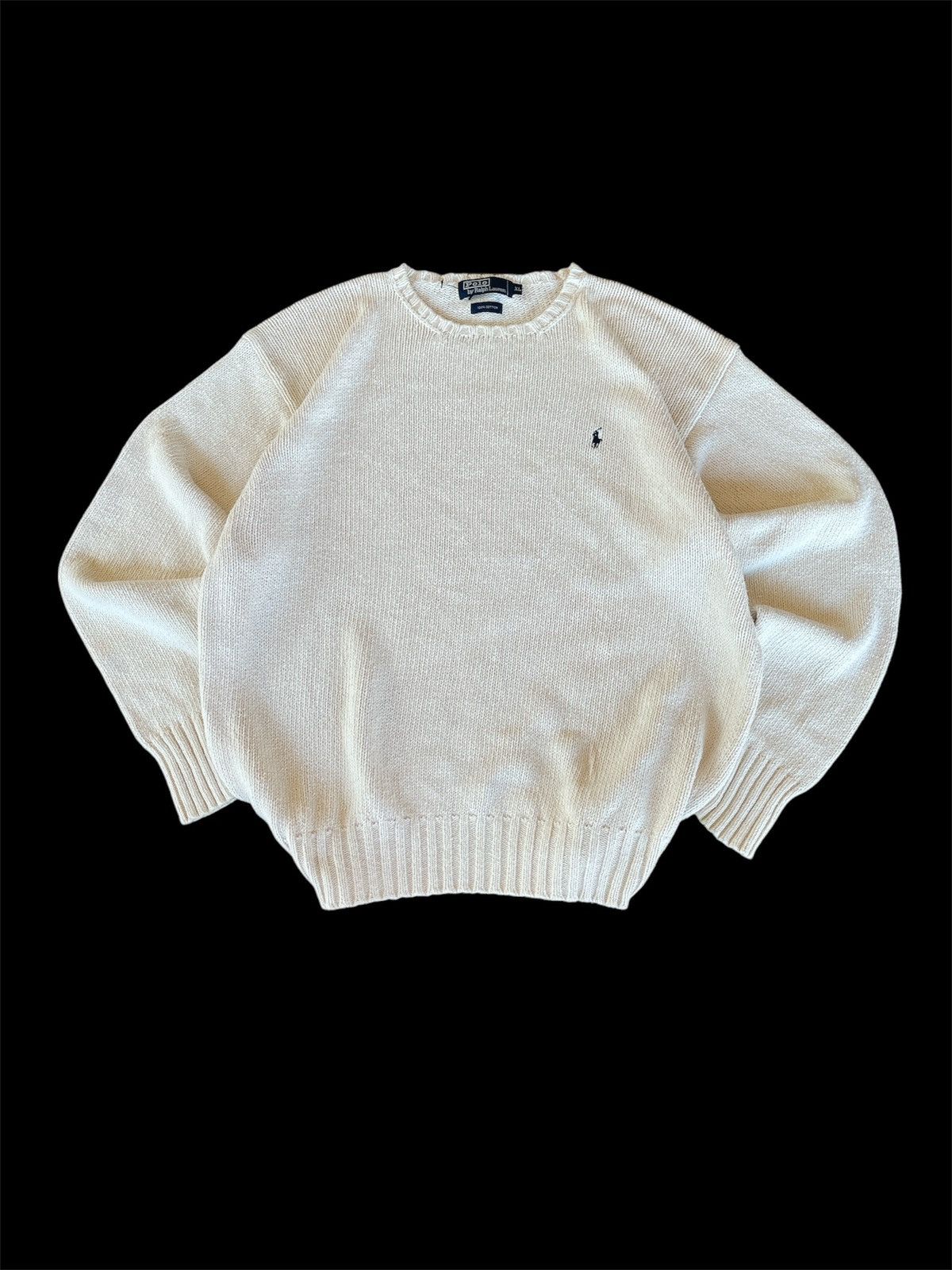 90s Vintage Polo Ralph Lauren Sweater Cable Knit Jumper