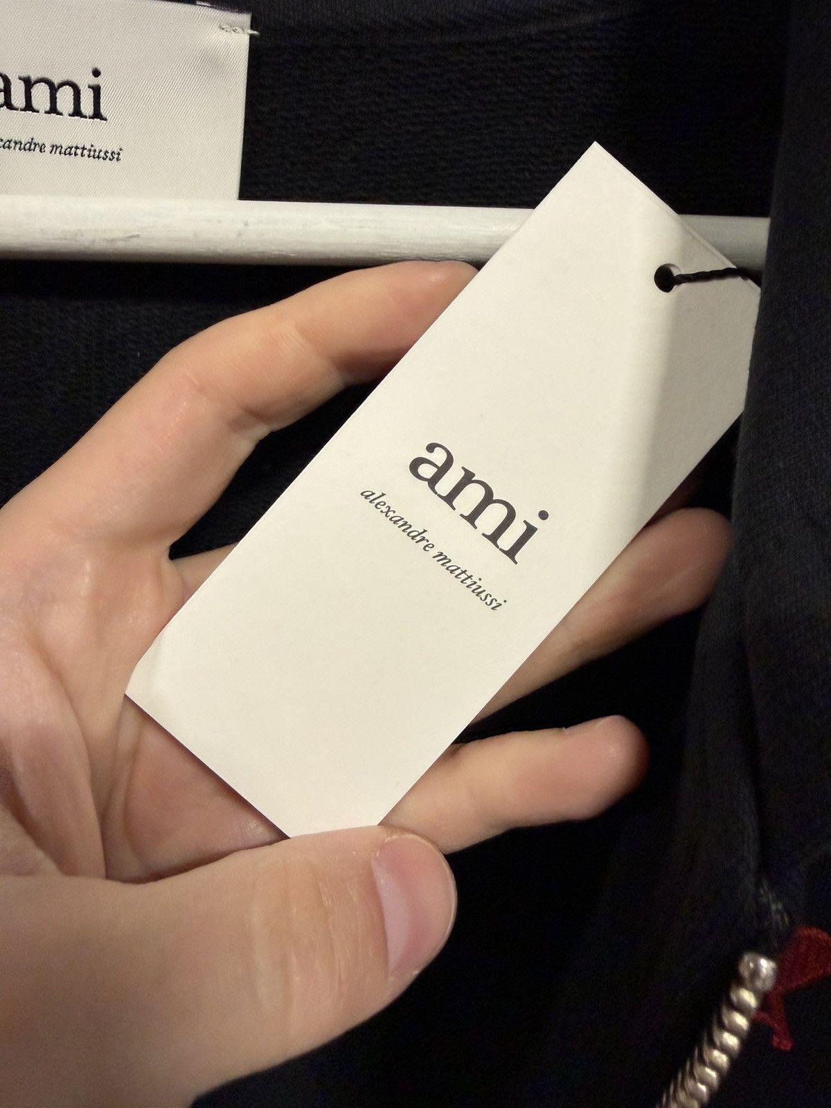AMI Ami Paris Zip Logo Hoodie NEW Size US S / EU 44-46 / 1 - 5 Thumbnail