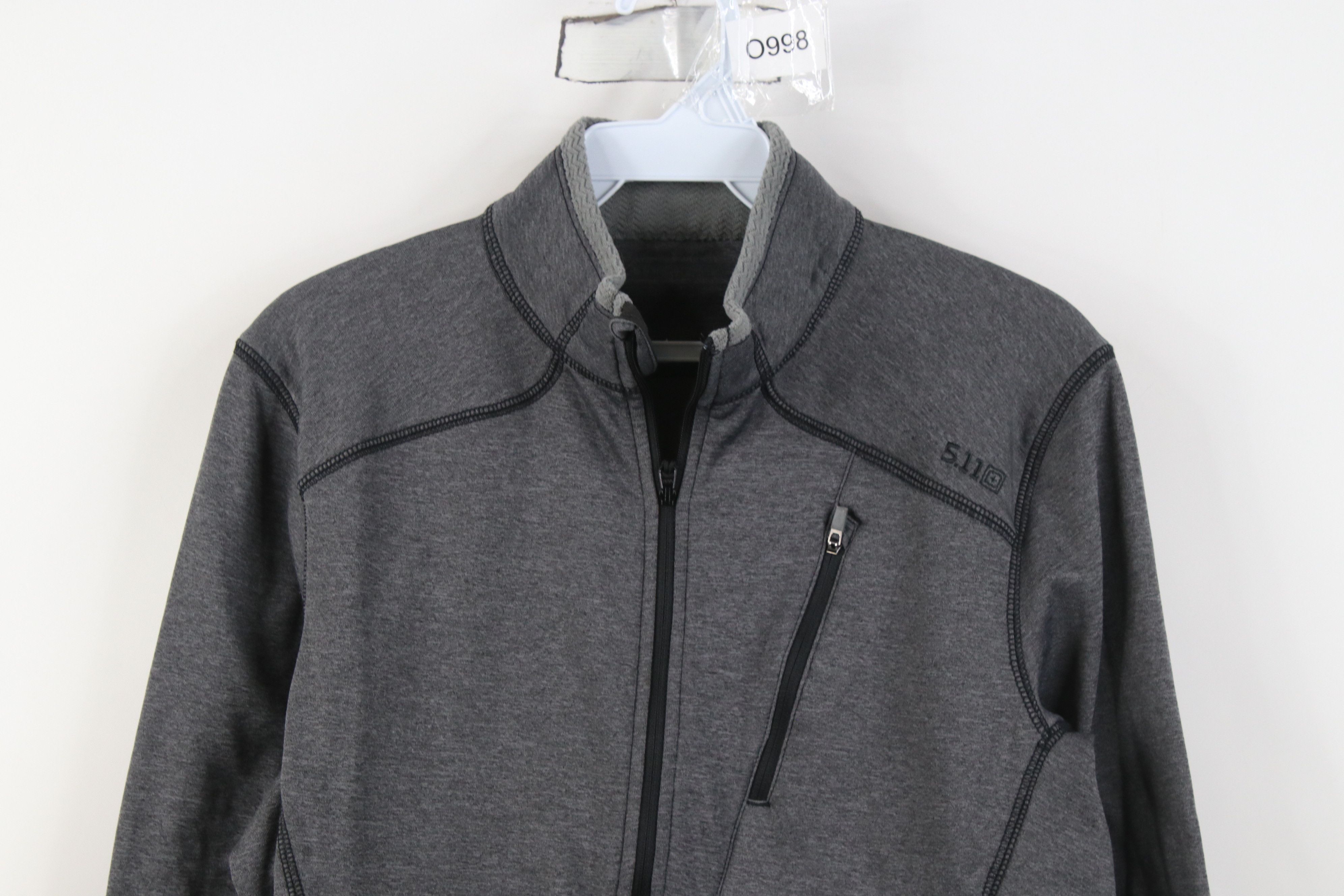 Vintage 5.11 Tactical Series Lined Half Zip Pullover Sweater Gray Size S / US 4 / IT 40 - 2 Thumbnail