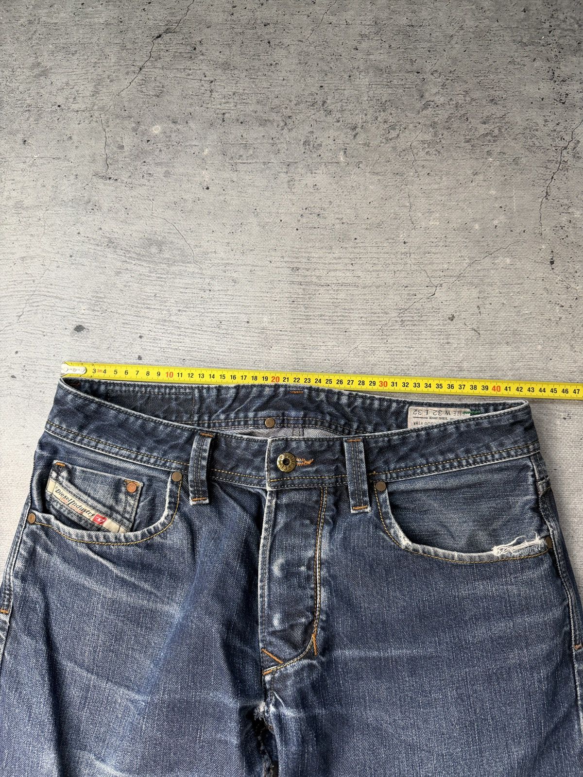 Diesel Vintage Diesel Jeans Flared Wide Japanese Y2K Faded Distress Size US 32 / EU 48 - 11 Thumbnail
