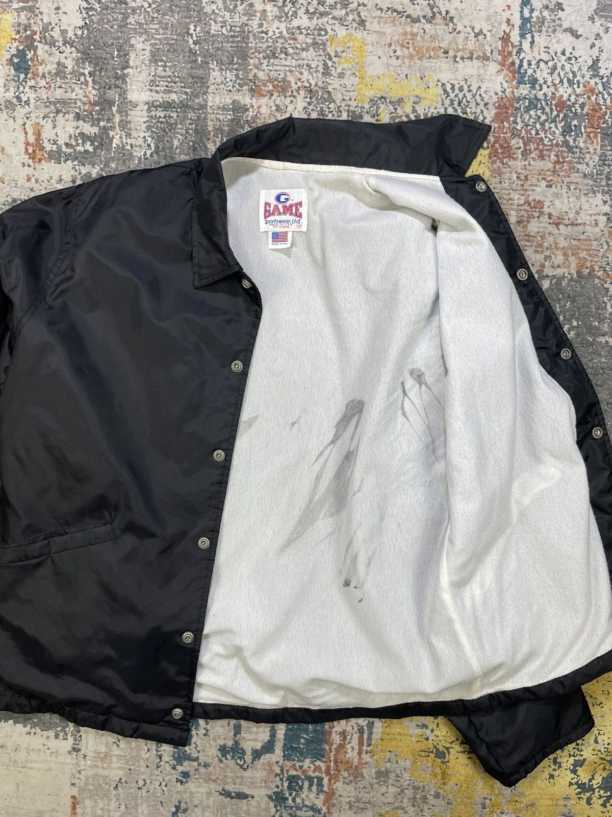 Vintage Vtg Game Sportswear USA Plain Coach Jacket Size US M / EU 48-50 / 2 - 7 Thumbnail