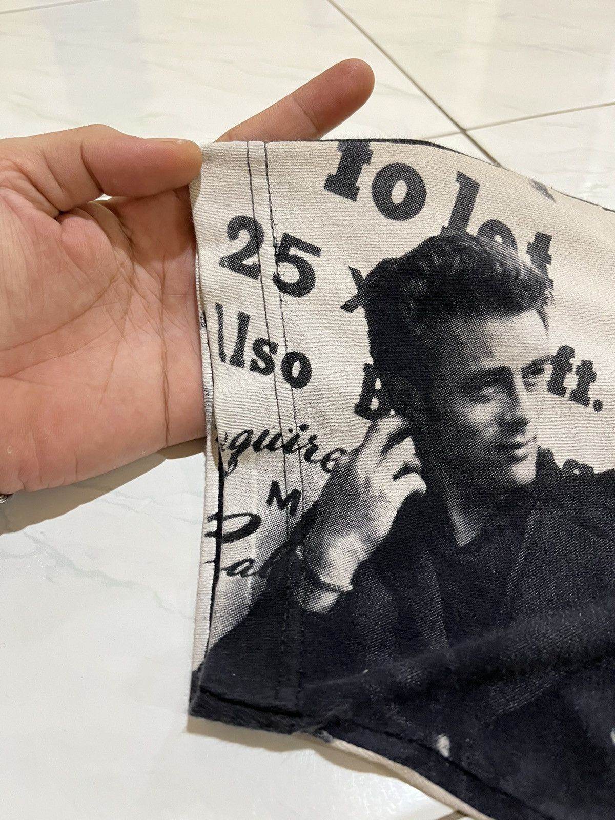 Vintage 🔥 Vintage James Dean All Of Print Tee Size US M / EU 48-50 / 2 - 5 Thumbnail