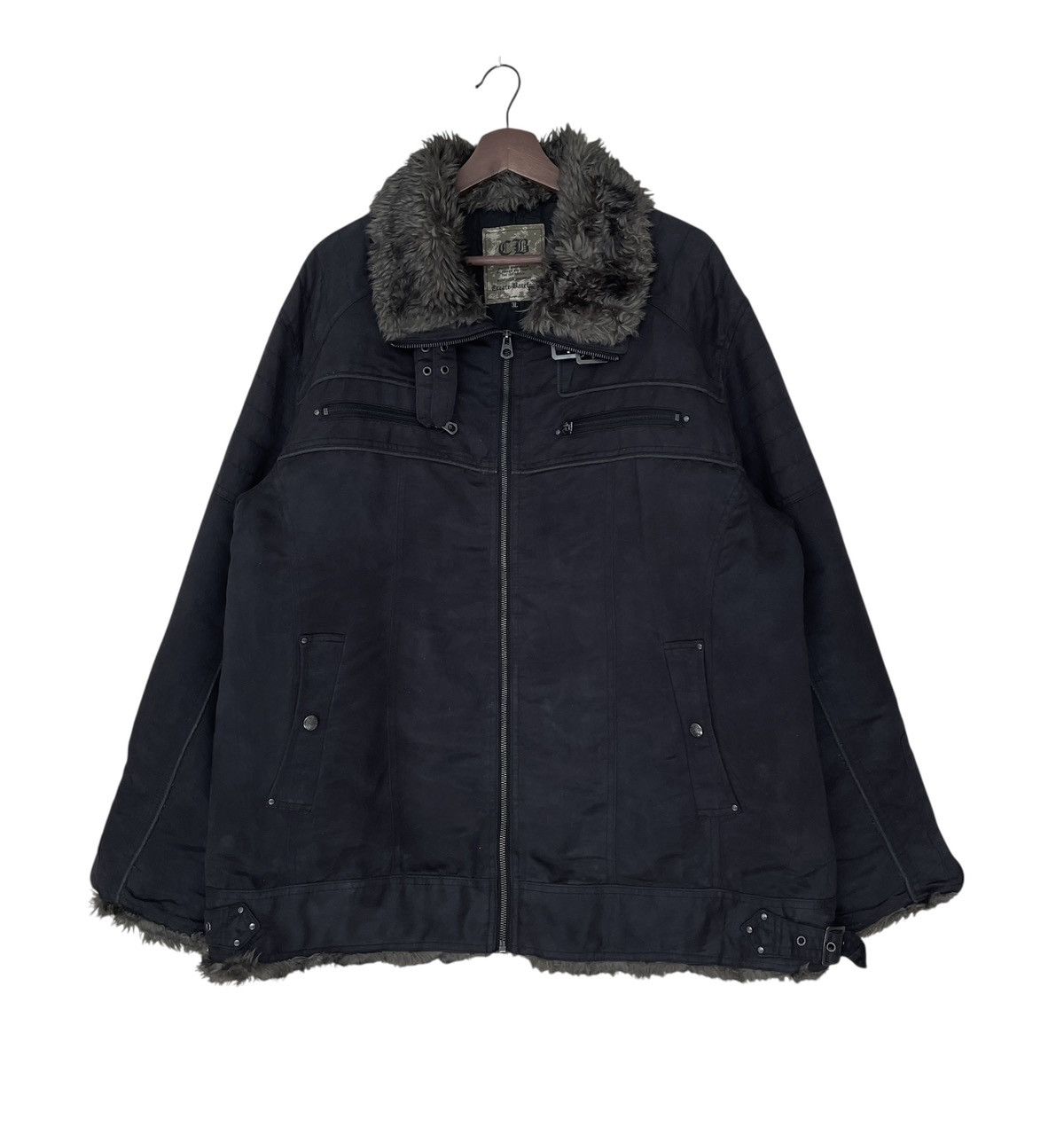 If Six Was Nine Vintage Brand Create Barefoot Fur Sweat Leather 1990s Size US L / EU 52-54 / 3 - 1 Thumbnail