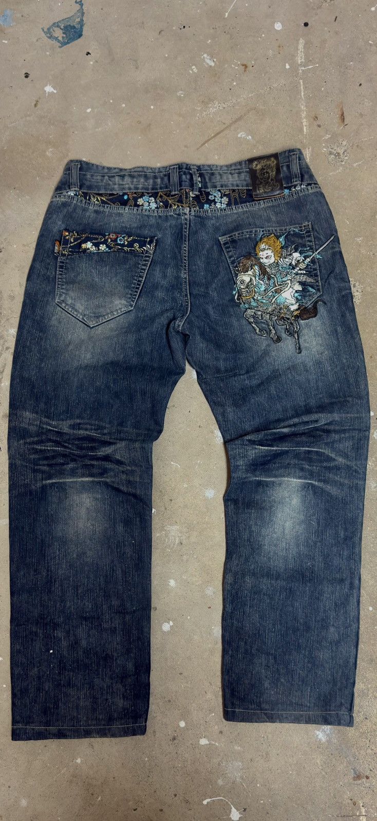 Japanese Brand Jizo Stitched Denim Size US 36 / EU 52 - 3 Thumbnail