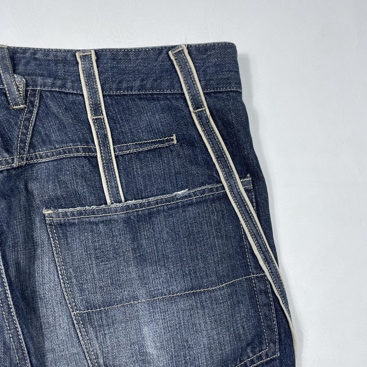 Marithe + Francois Girbaud MARITHE FRANCOIS GIRBAUD 90’s BAGGY DENIM PANTS Size US 36 / EU 52 - 4 Thumbnail
