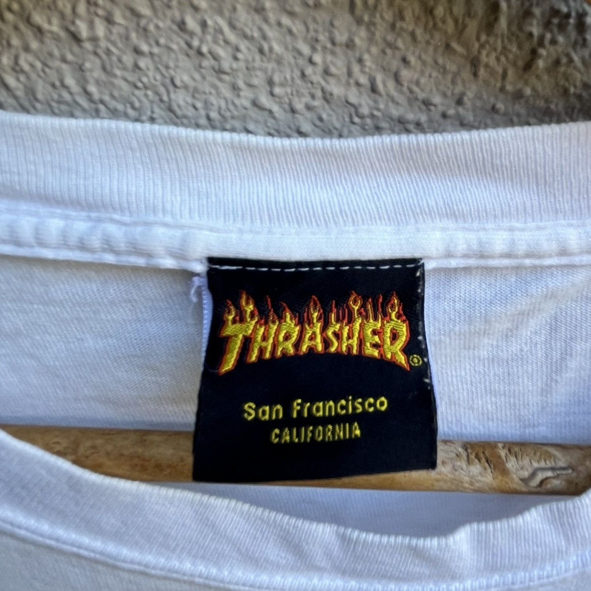 Thrasher Vintage THRASHER skateboards graphic tee Size US L / EU 52-54 / 3 - 4 Thumbnail