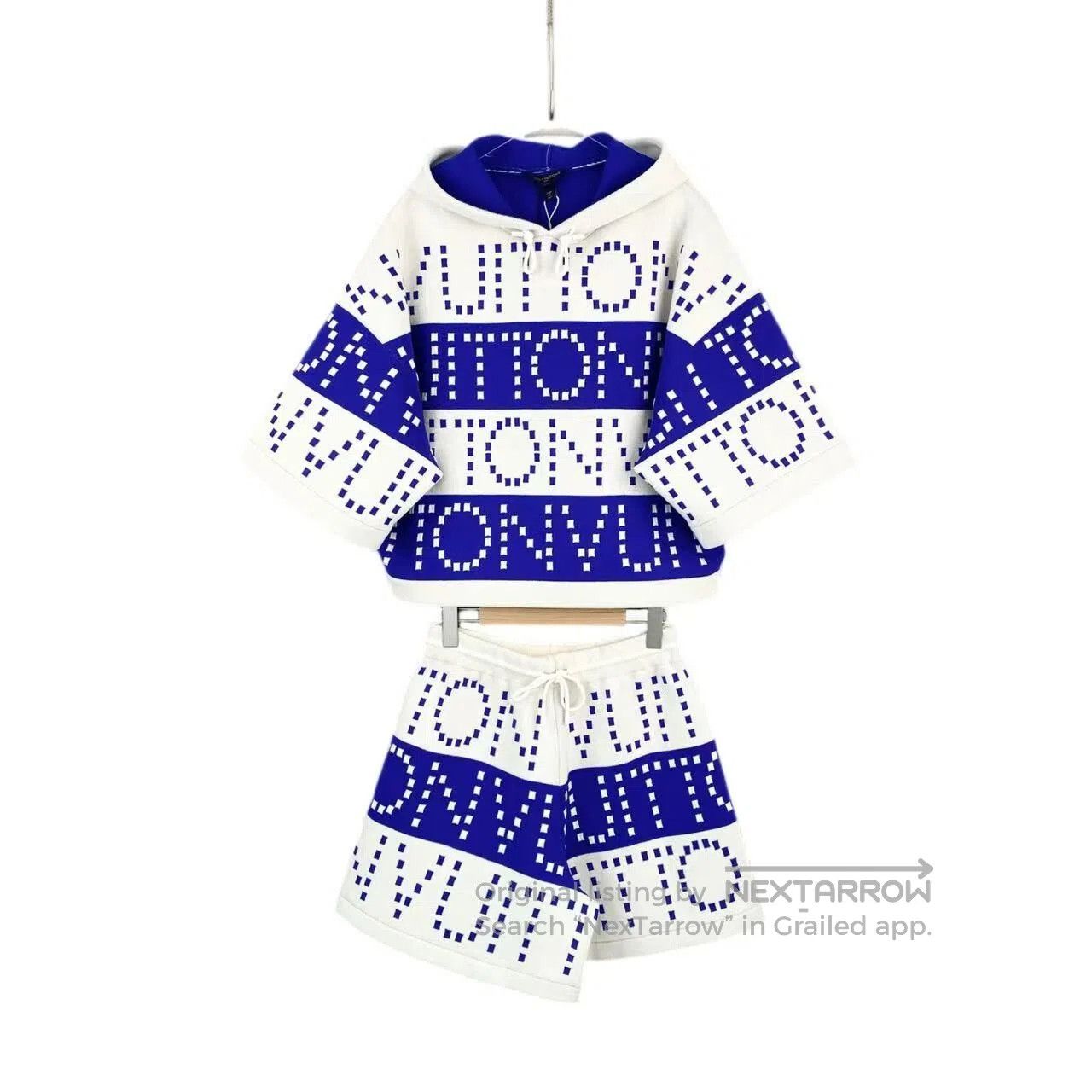 Louis Vuitton Louis Vuitton 23SS letter logo intarsia hoodie| Size L / US 10 / IT 46 - 1 Thumbnail
