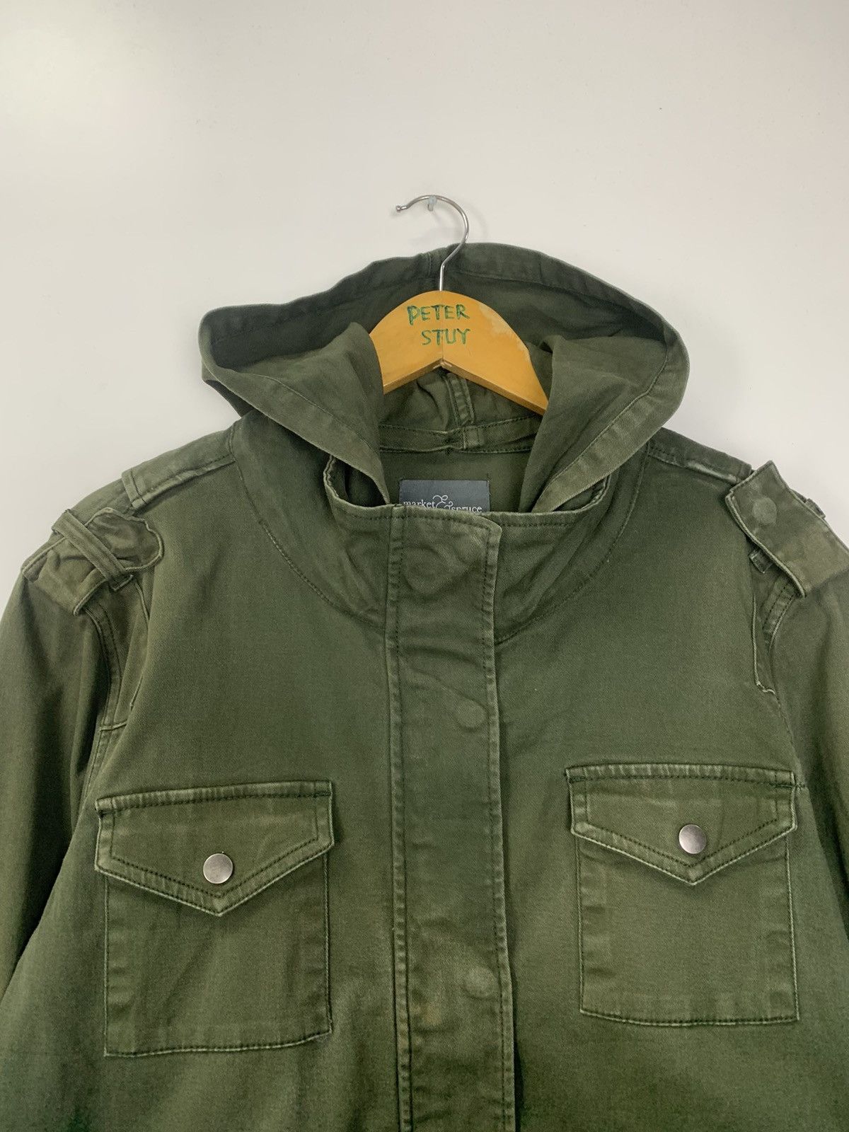 Japanese Brand Market Spruce Parka Size US L / EU 52-54 / 3 - 3 Thumbnail