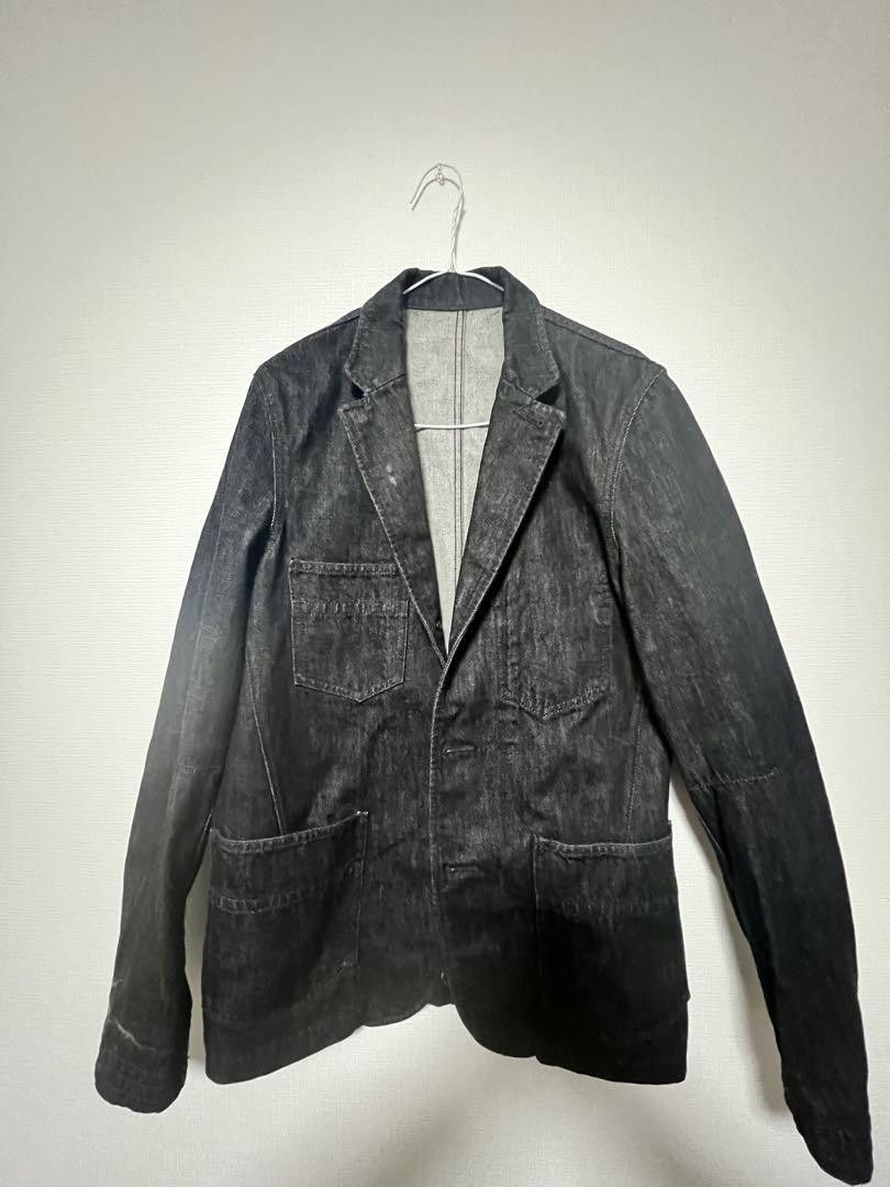 Number (N)ine Archive Darted Raw Denim Jacket Size US M / EU 48-50 / 2 - 1 Thumbnail