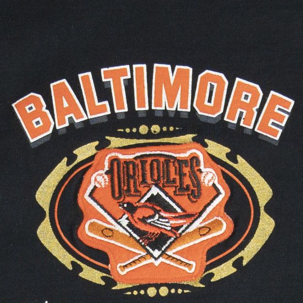 MLB × Nutmeg × Vintage Vintage 1990's Baltimore Orioles Tee Shirt Size US L / EU 52-54 / 3 - 3 Thumbnail