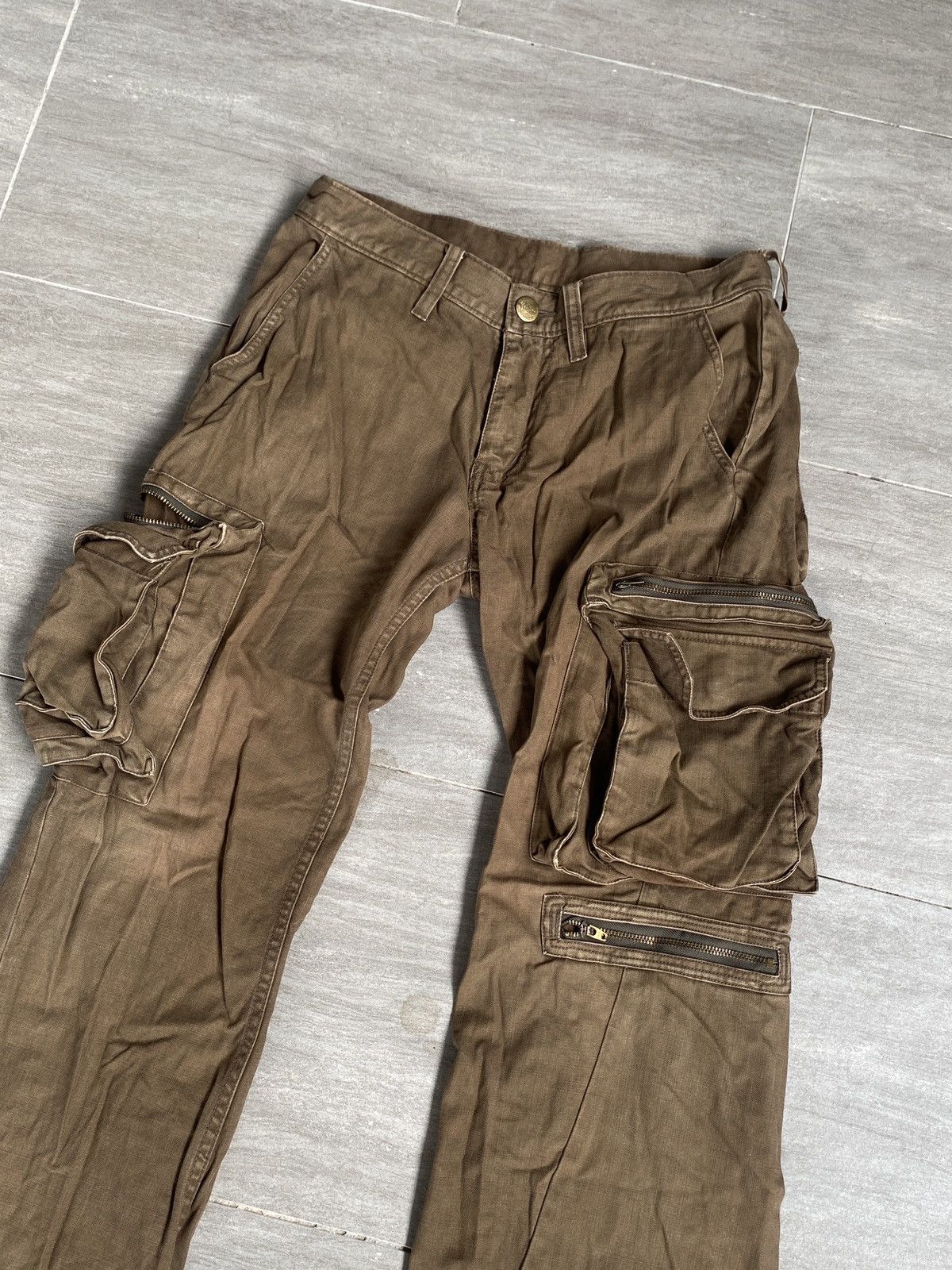 Japanese Brand × Takeo Kikuchi RETRO PUNK🔥Cargo Pant Multipocket by Takeo Kikuchi Size US 30 / EU 46 - 1 Thumbnail