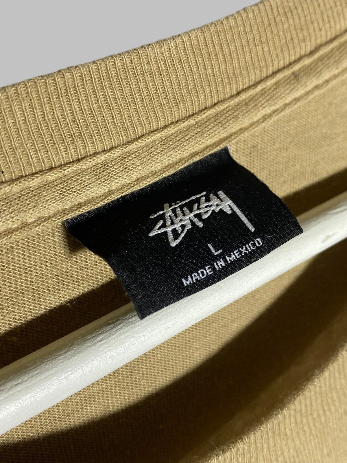 Stussy 🔥 STUSSY BROWN BACK BIG LOGO STREETWEAR LONGSLEEVE T-SHIRT Size US L / EU 52-54 / 3 - 12 Thumbnail