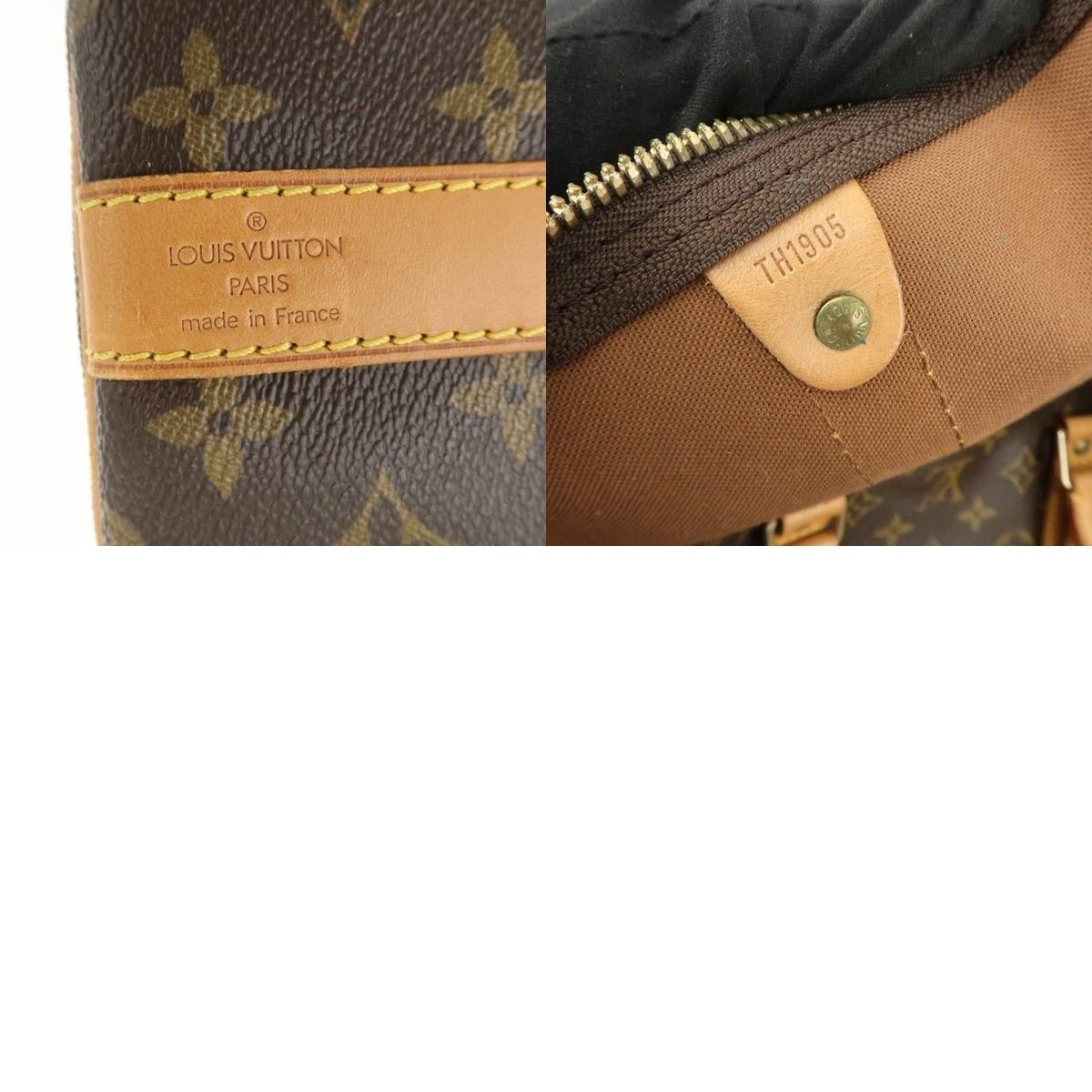 Louis Vuitton Louis Vuitton Monogram Keepall Bandouliere 55 Duffle Bag Size ONE SIZE - 8 Thumbnail