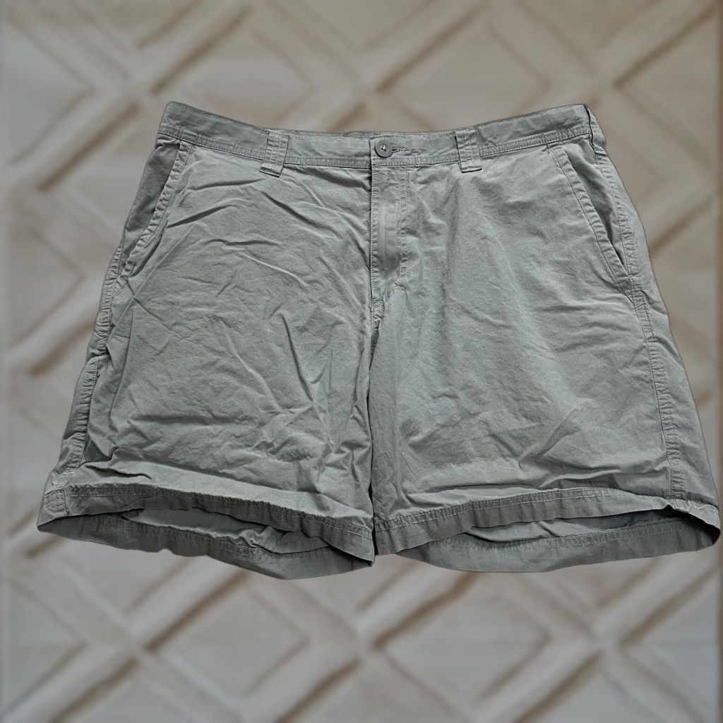 Vintage VINTAGE Columbia Men’s Chino Shorts Casual Outdoor 36x7.5 Gray Cotton Flat Front Size US 36 / EU 52 - 1 Thumbnail