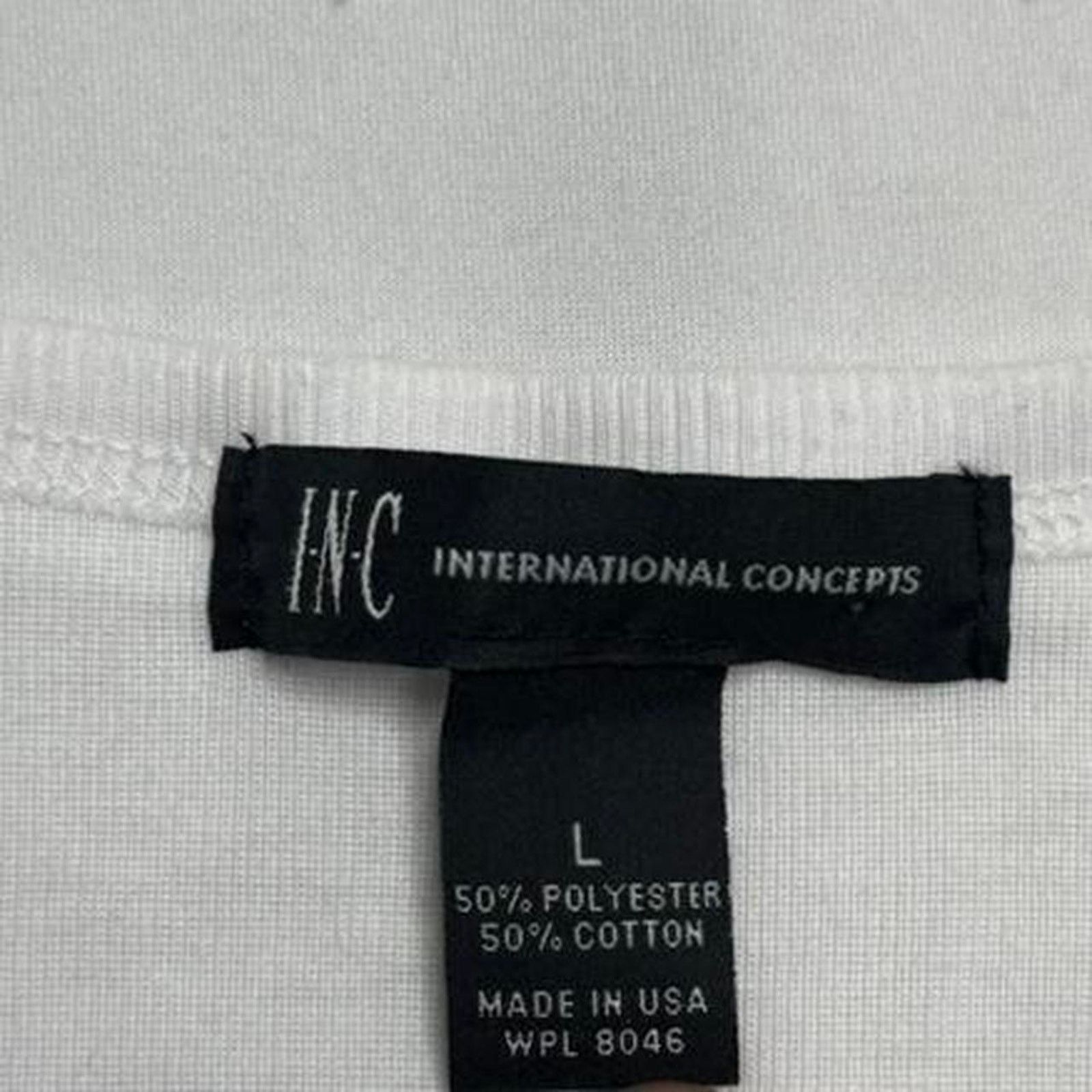 Other INC International Concepts white grey zebra print Size L Size L / US 10 / IT 46 - 7 Thumbnail