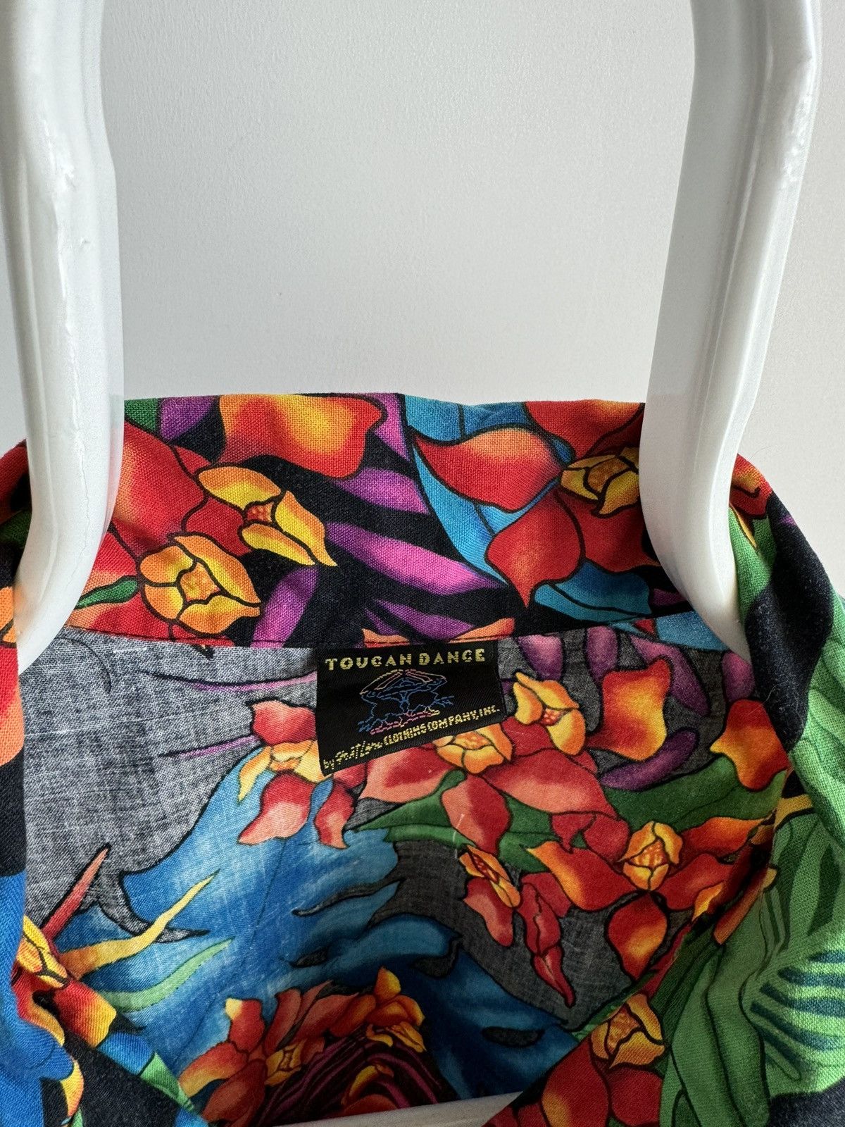 Vintage Vintage Toucan Dance Floral Print Hawaii Style Shirt Size US XL / EU 56 / 4 - 3 Thumbnail