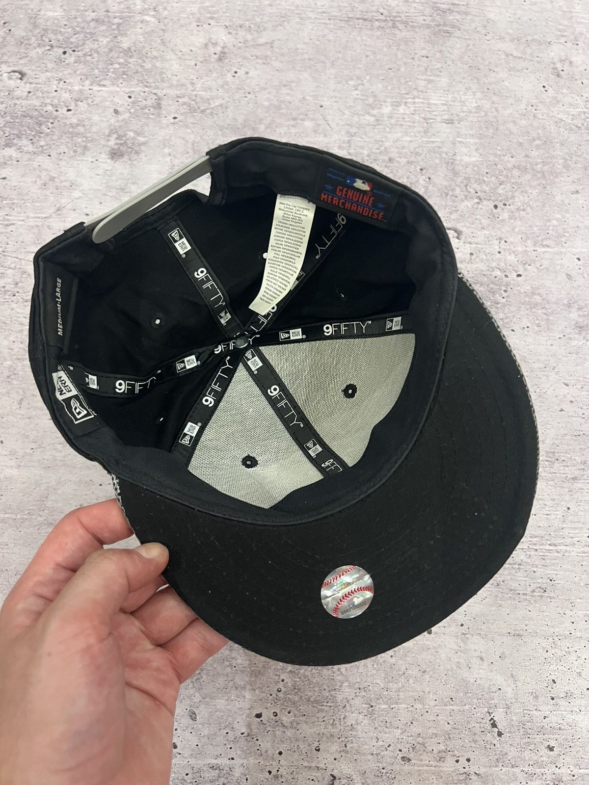 New Era Vintage White Sox Chicago Cap New Era Size ONE SIZE - 7 Thumbnail