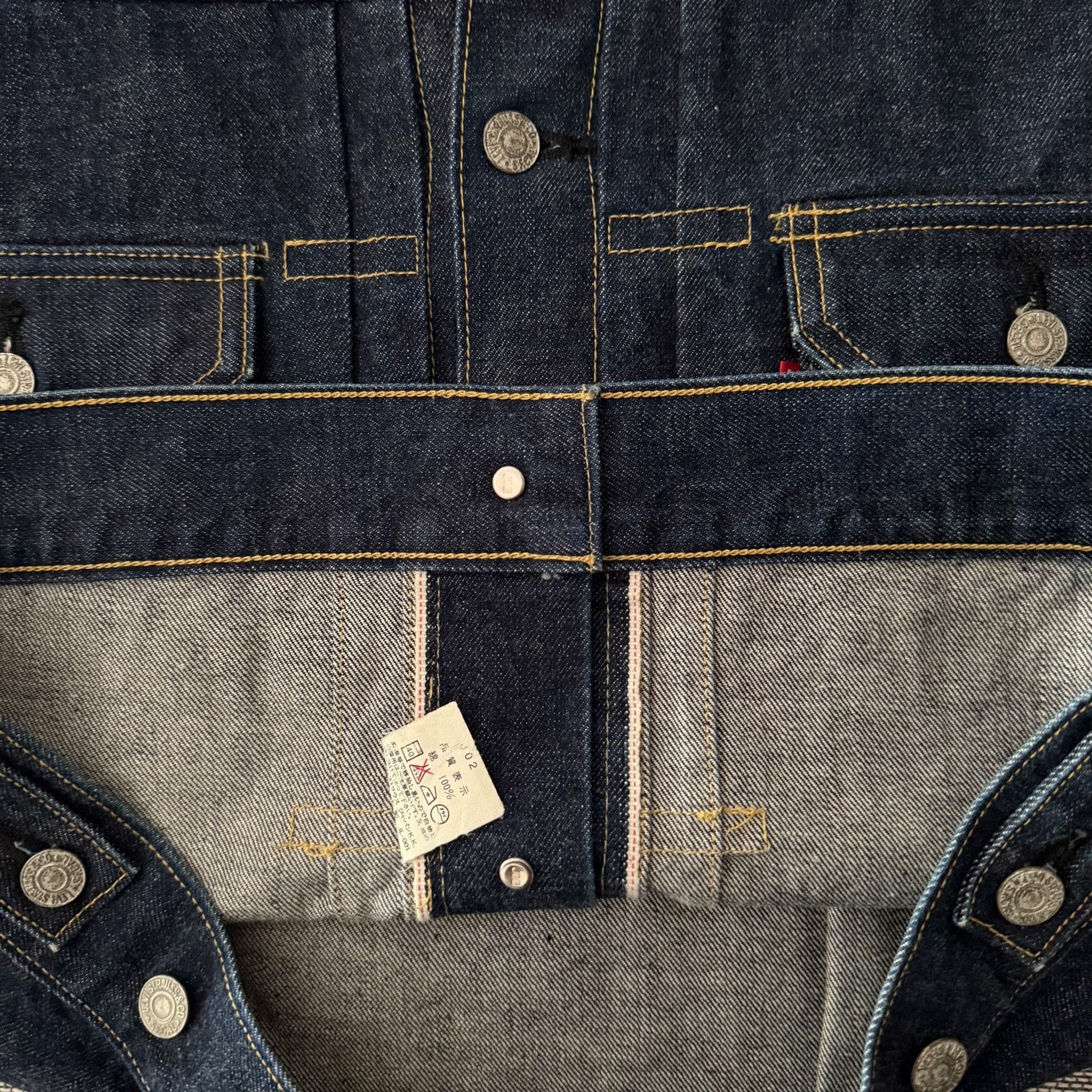 Levi's Vintage Clothing Levi's LVC507 J02 Denim Jacket Size US XXS / EU 40 - 7 Thumbnail