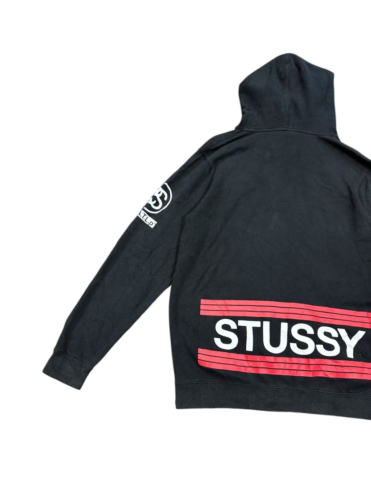 Stussy VINTAGE STUSSY 1980 N4 BIG LOGO HOODIE Size US M / EU 48-50 / 2 - 10 Thumbnail