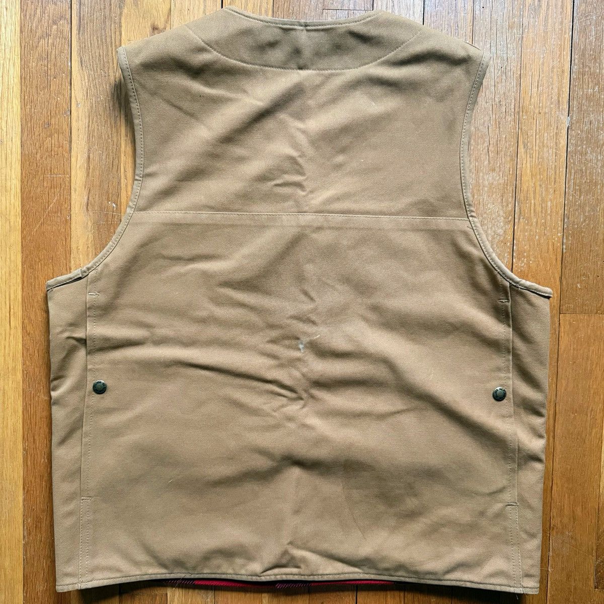 Filson Rare C.C. Filson Reversible Tin Cloth And Wool Cruiser Vest Size US M / EU 48-50 / 2 - 6 Thumbnail