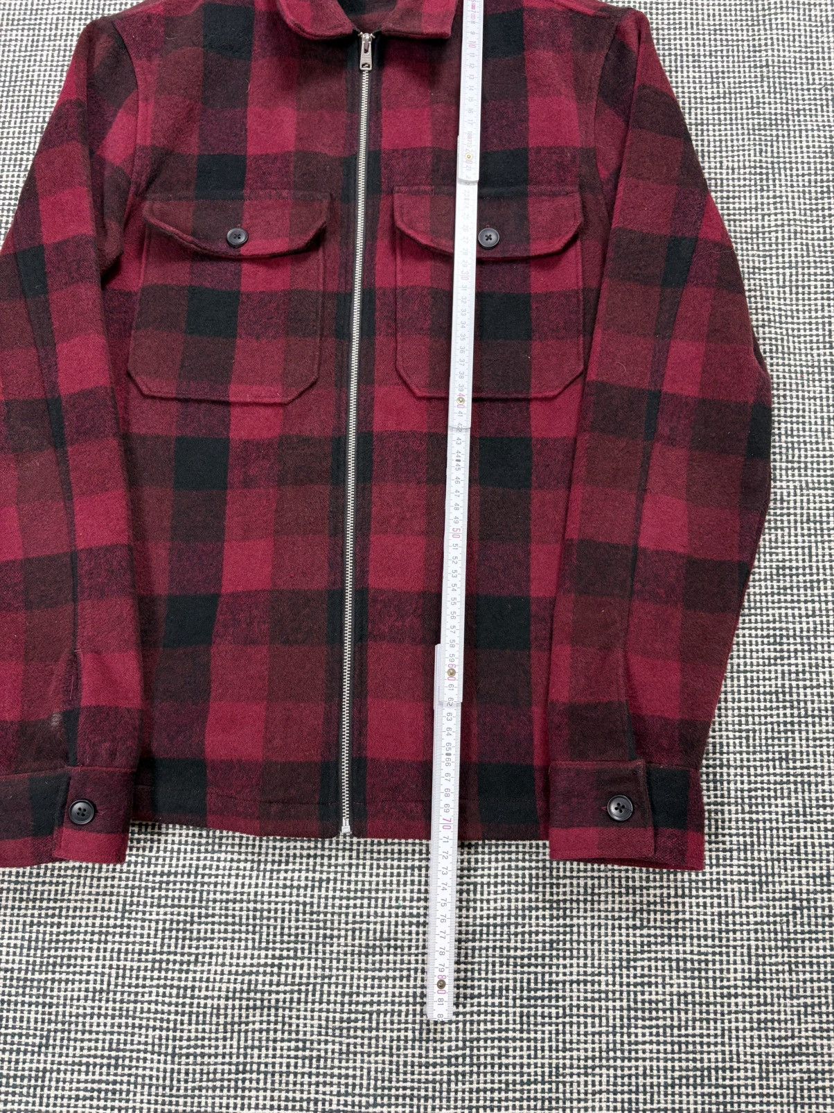 Allsaints Allsaints buffalo plaid zip up flannel jacket Size US S / EU 44-46 / 1 - 5 Thumbnail