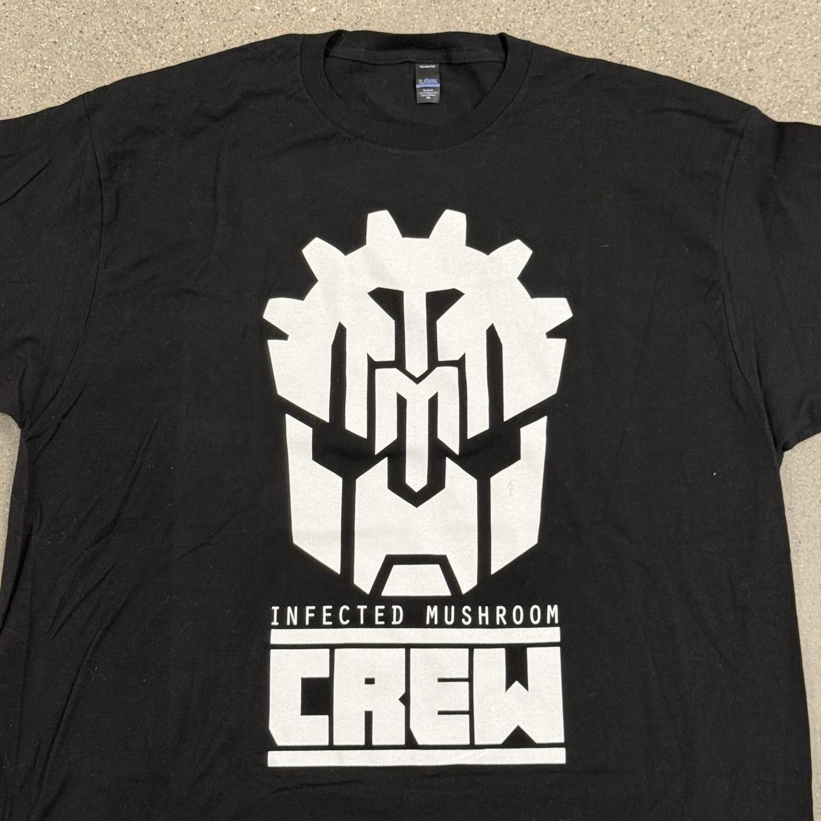 Tultex HYPER RARE Infected Mushroom Tour Crew T-Shirt DS Size US L / EU 52-54 / 3 - 2 Thumbnail