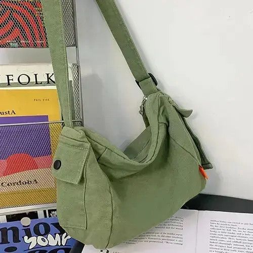 Other Canvas Fabric Soft Shoulder Bag Size ONE SIZE - 2 Thumbnail