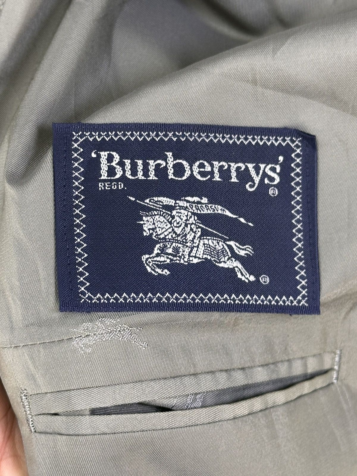 Burberry Vintage Burberrys Houndstooth Silk & Kid Mohair Coat Jacket Size US L / EU 52-54 / 3 - 11 Thumbnail