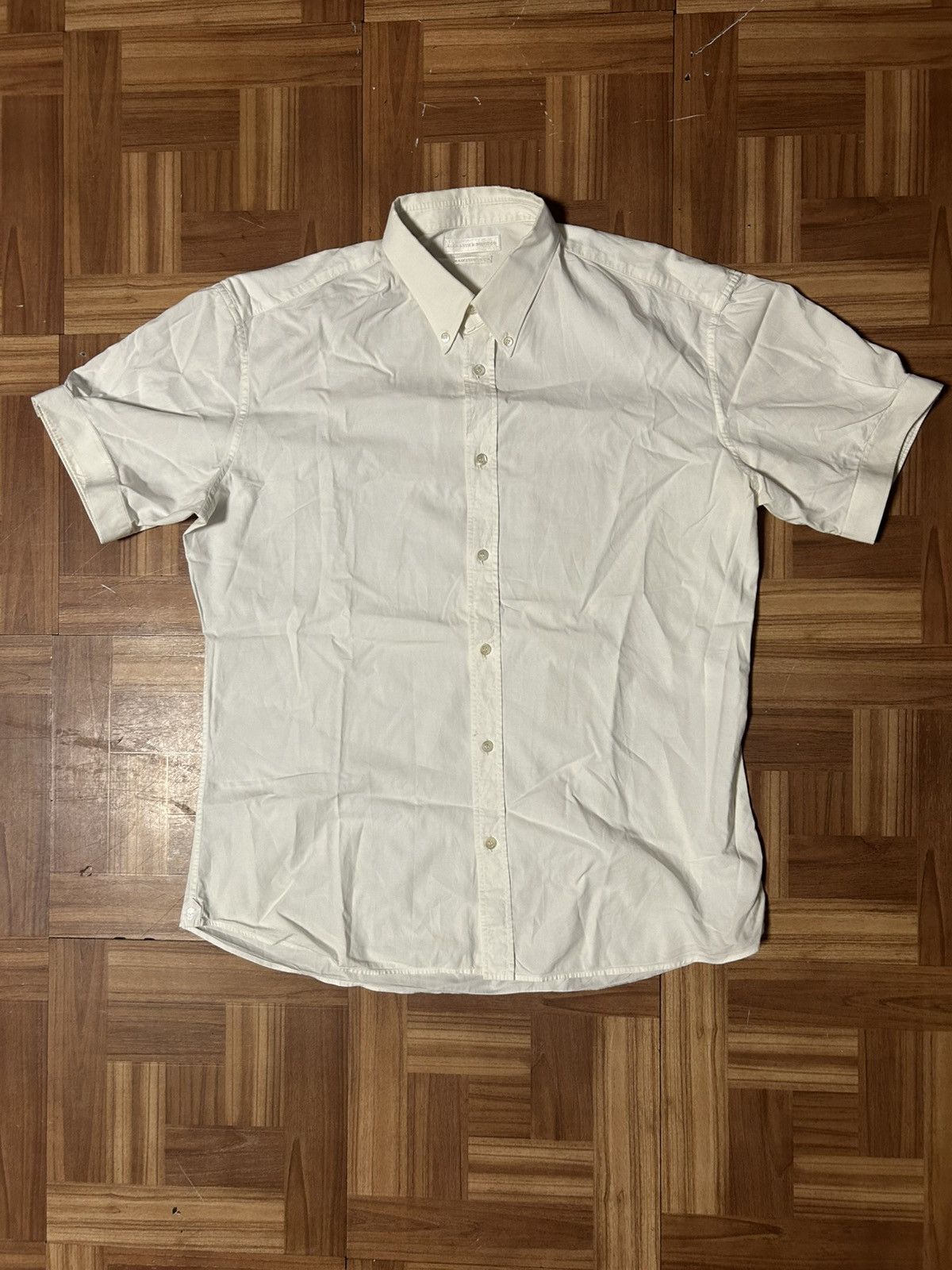Alexander McQueen 2009 White Alexander McQueen Button-Up Size US L / EU 52-54 / 3 - 1 Thumbnail