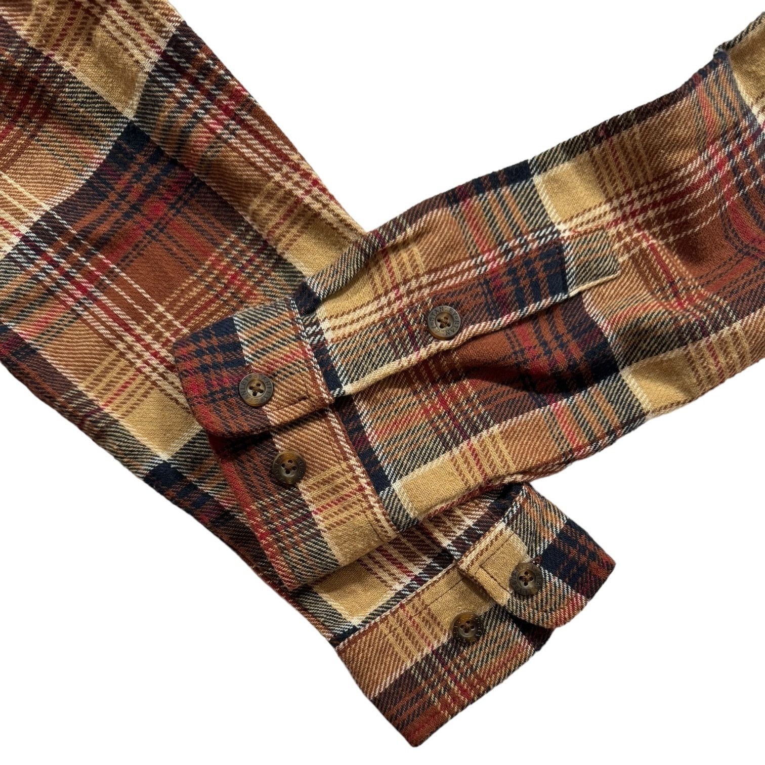 Other Stanley Tools Brown and Tan Plaid Flannel Shirt Small NWT Size US S / EU 44-46 / 1 - 4 Thumbnail