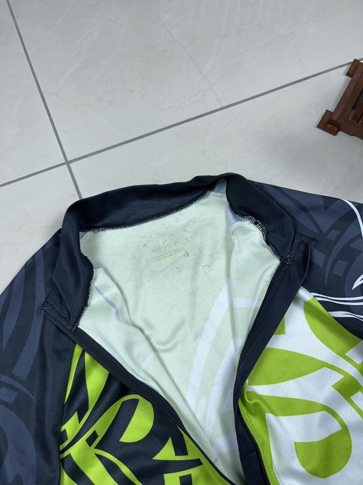 Japanese Brand × Vintage ➕ vintage tribal avant garde cycling jersey y2k rave style Size US M / EU 48-50 / 2 - 5 Thumbnail