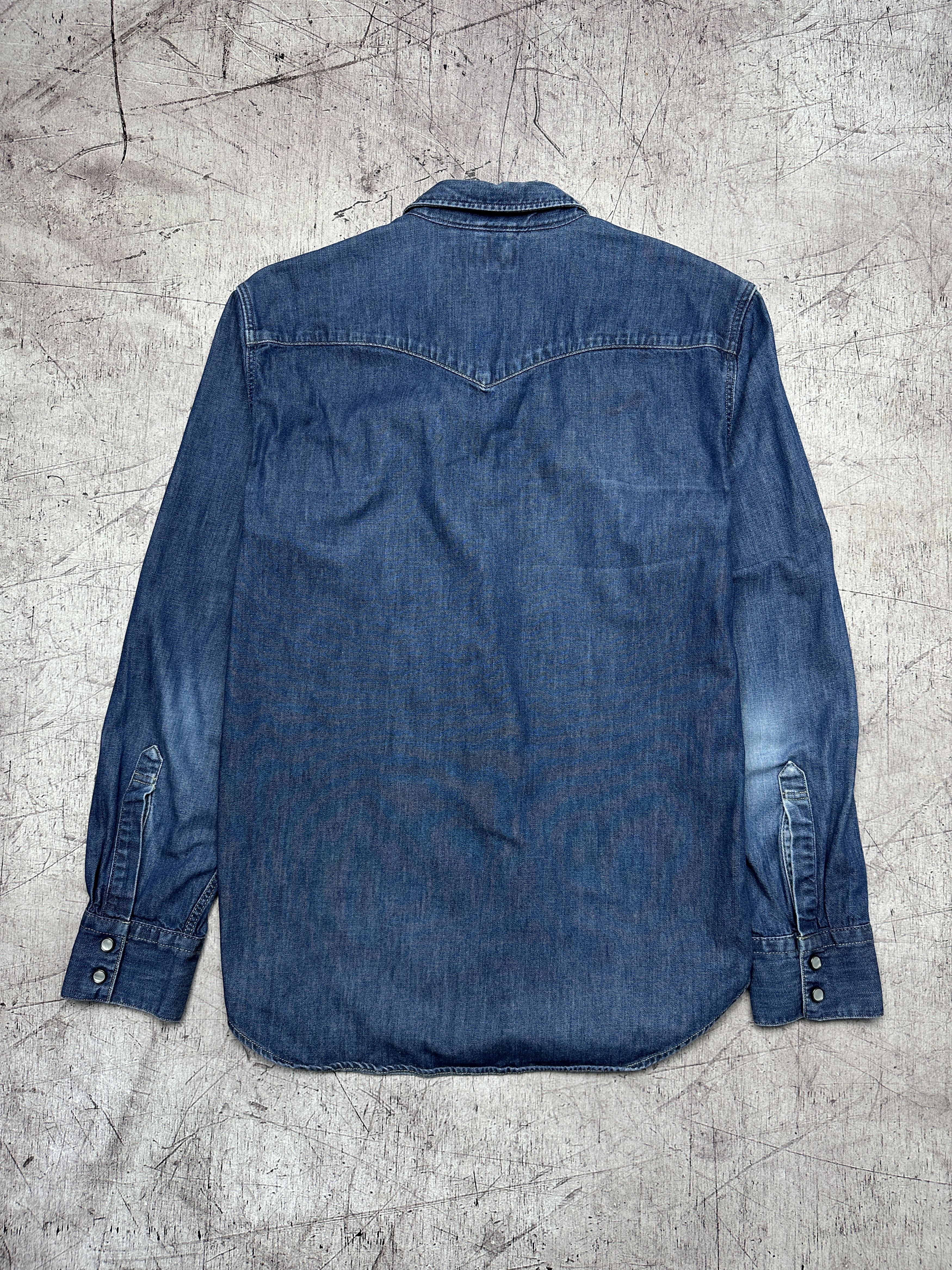 Levi's Levi's Vintage Mens Denim Shirt Size US L / EU 52-54 / 3 - 6 Thumbnail