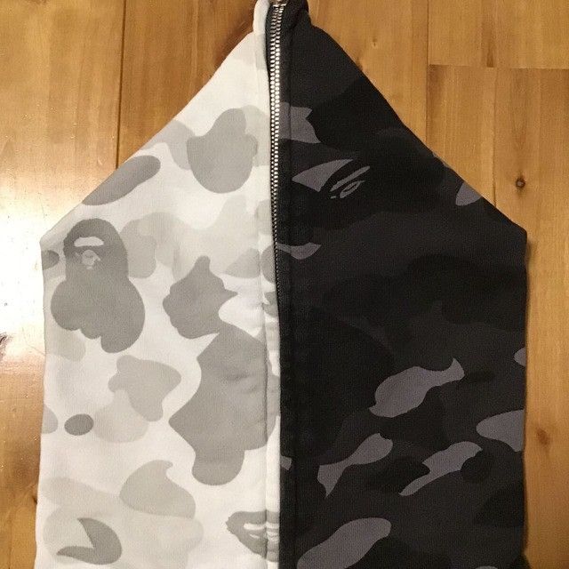 Bape × Nigo BAPE Black camo White camo separate full zip hoodie NIGO APE Size US M / EU 48-50 / 2 - 5 Thumbnail