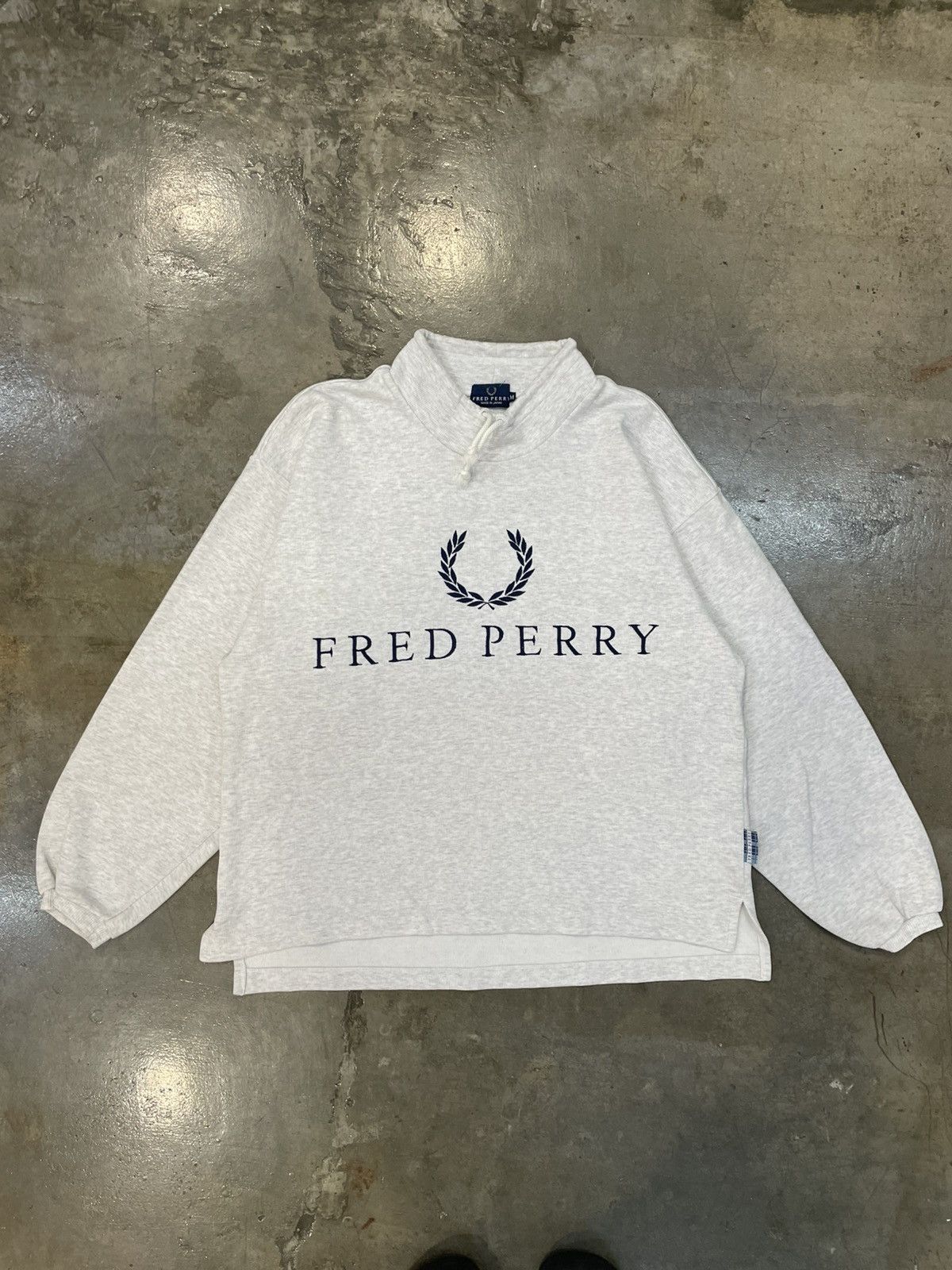 Fred Perry Vintage Fred Perry Big Logo Sweatshirt Size US M / EU 48-50 / 2 - 1 Thumbnail