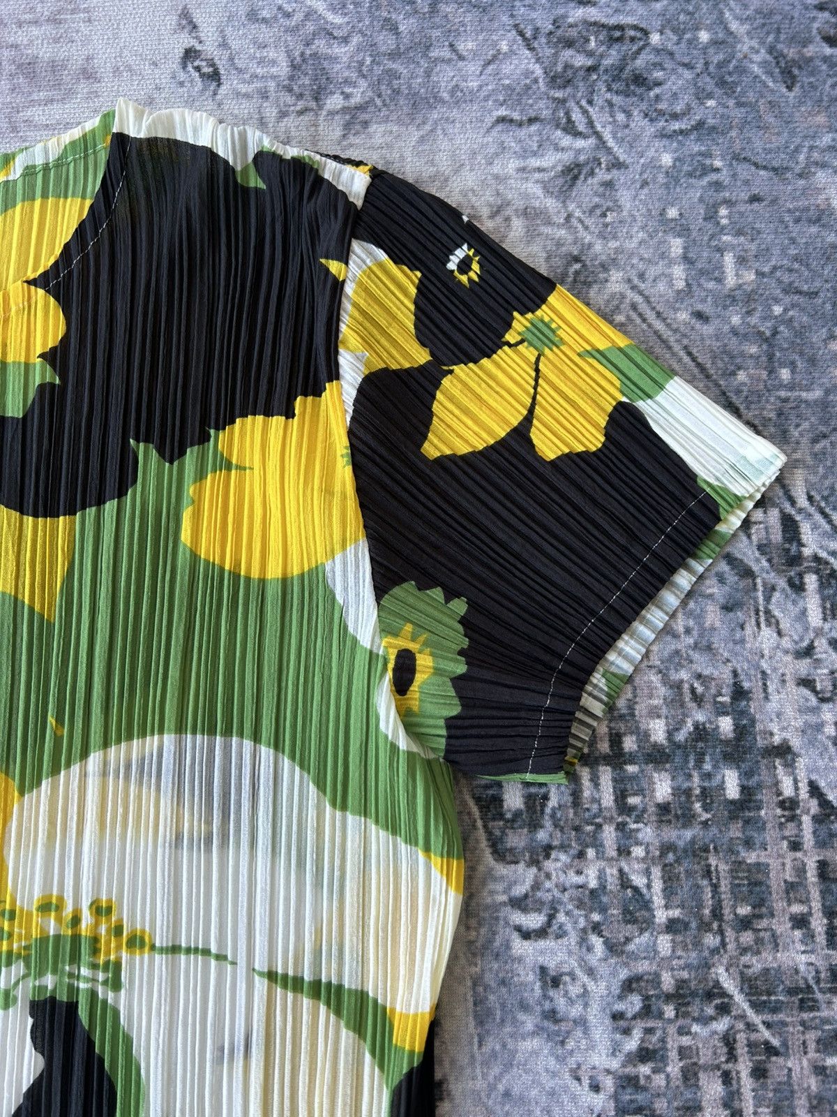 Issey Miyake Issey Miyake Pleats Please Full Pattern Flowers Size S / US 4 / IT 40 - 13 Thumbnail