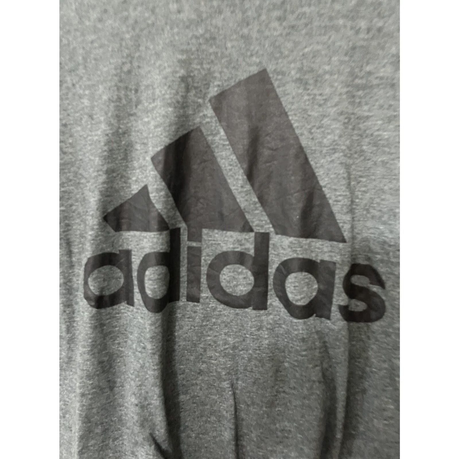 Adidas Adidas The Go-To Tee Shirt Mens Small Gray Short Sleeve Logo Athletic Fit Size US S / EU 44-46 / 1 - 3 Thumbnail