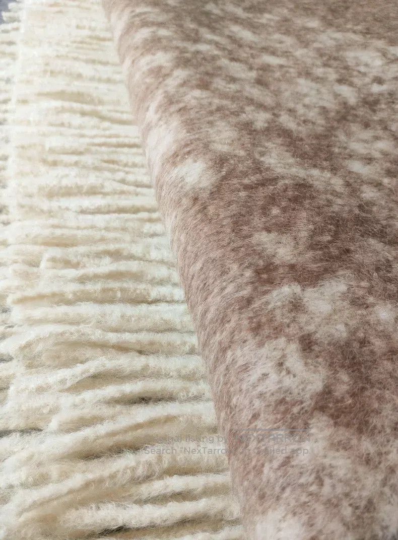 Brunello Cucinelli Brunello Cucinelli size 212*143cm Alpaca and wool thick bla Size ONE SIZE - 9 Thumbnail