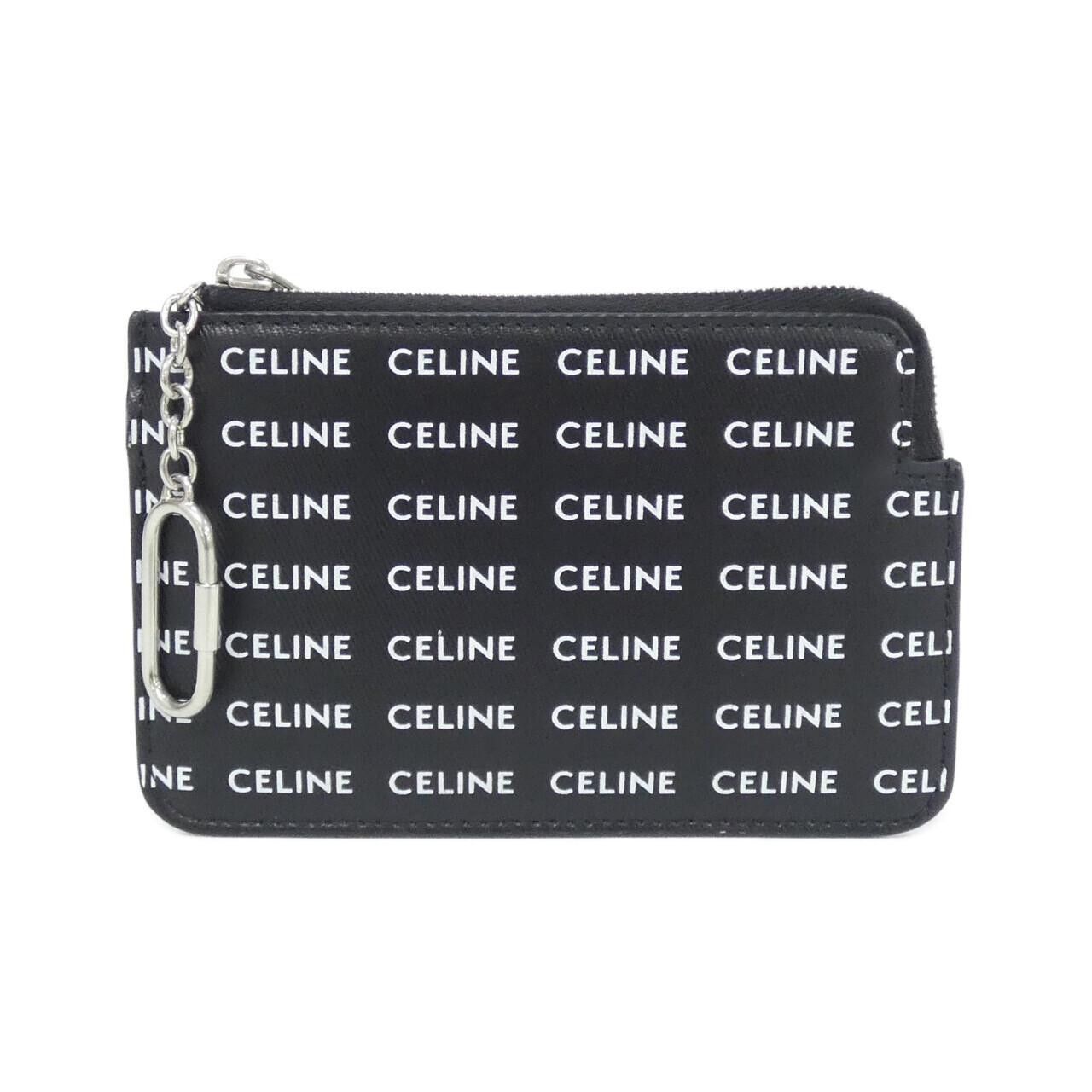 Celine Celine Celine Coated Canvas Coin Key Case Textile Coin Case 10B772DTN DUTY FREE for USA Size ONE SIZE - 1 Thumbnail