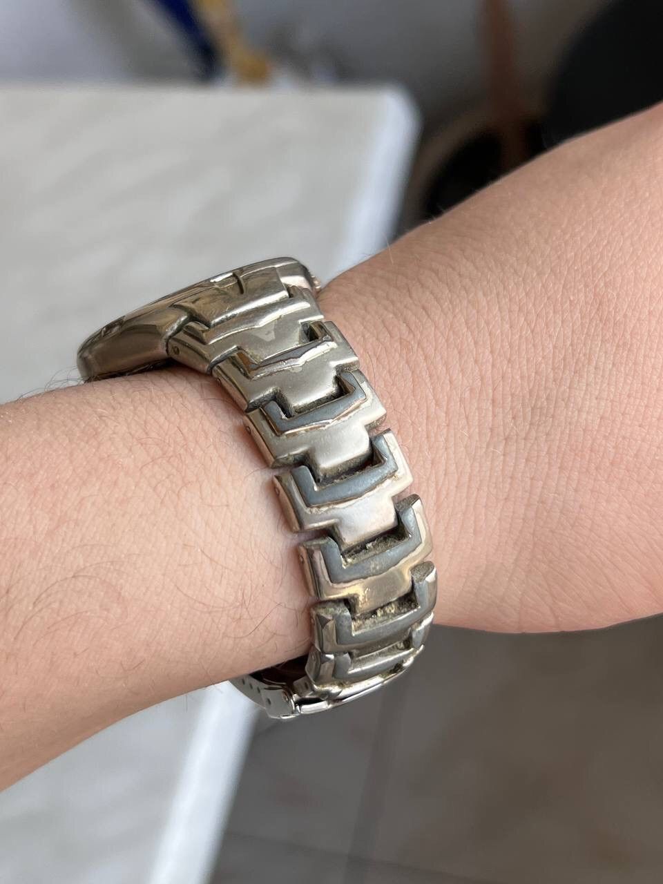 Japanese Brand × Vintage Omax vintage Chunky watch futuristic bracelet Watches Japan Size ONE SIZE - 9 Thumbnail