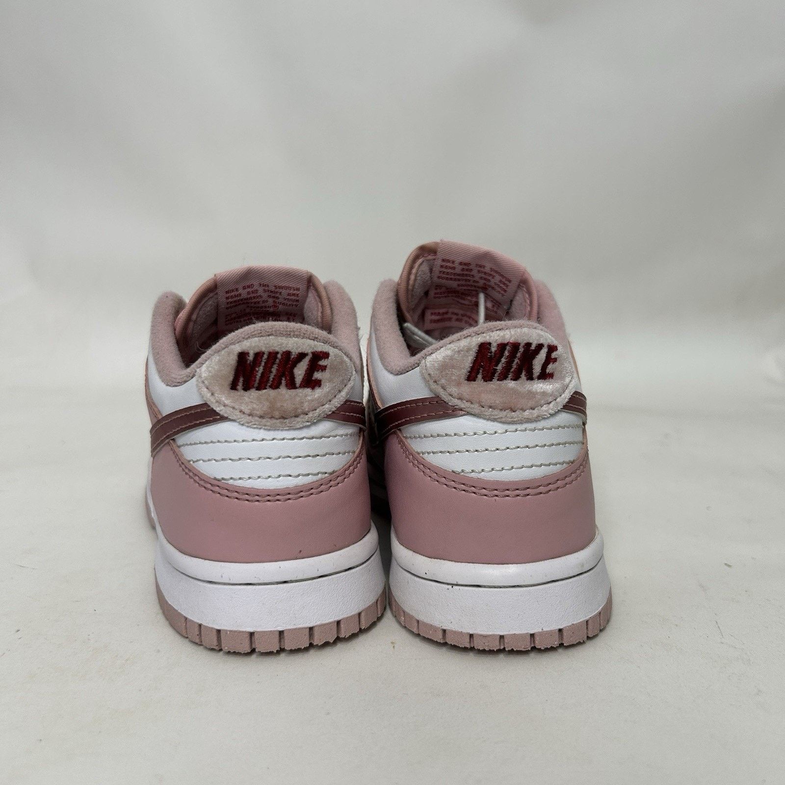 Nike Nike Dunk Low GS “Pink Velvet White” Size US 6.5 / IT 36.5 - 4 Thumbnail